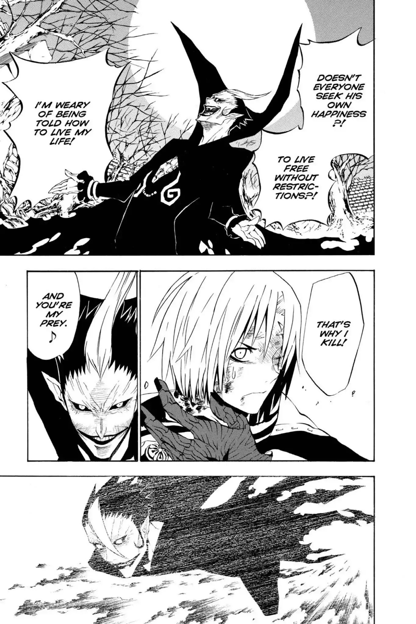 D.Gray-man Chapter 35 page 8 - Chapter 35: Vol.4 The 35th Night: Vampire of the Castle (5) - Eliade -