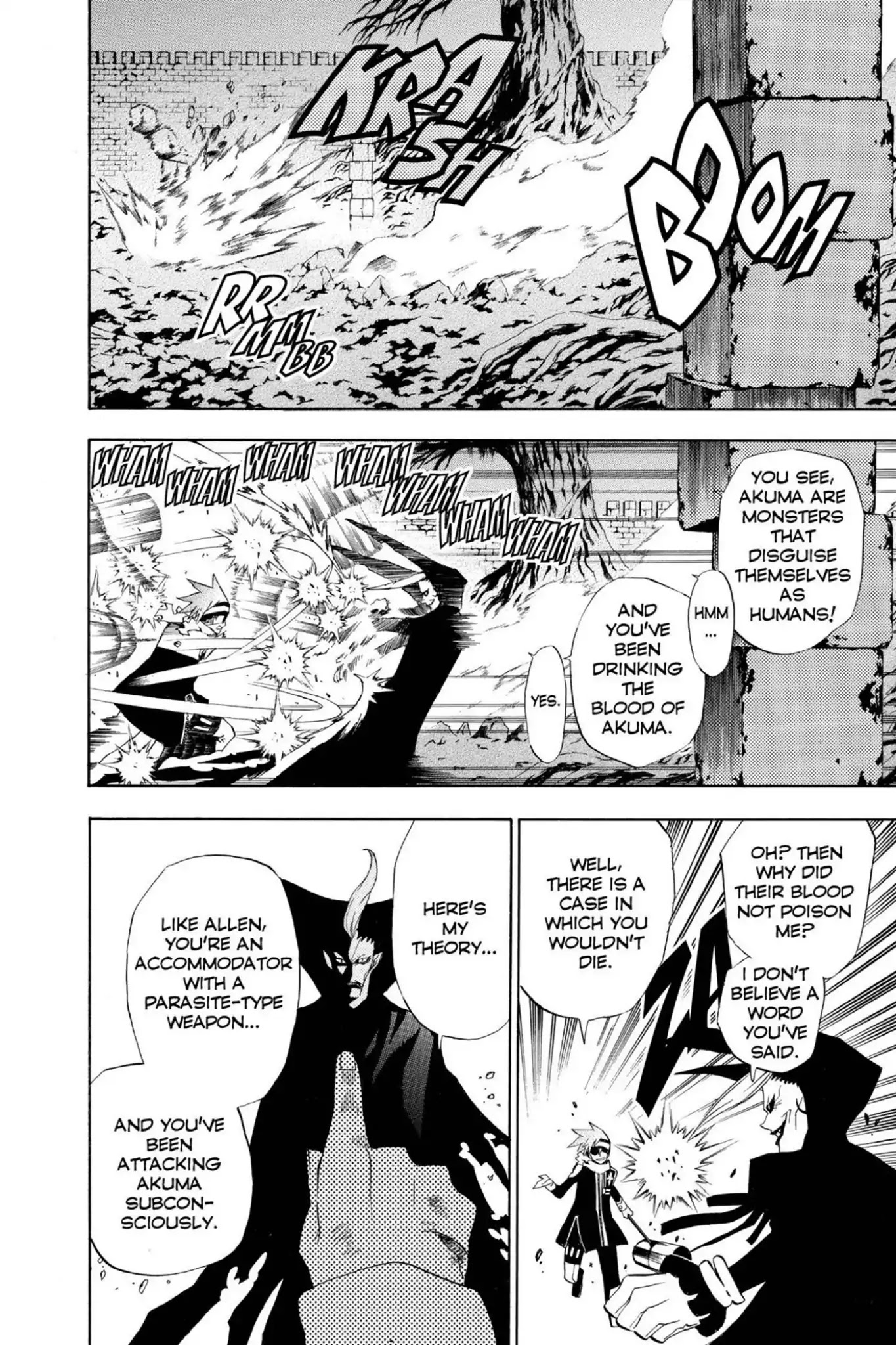D.Gray-man Chapter 36 page 2 - Chapter 36: Vol.4 The 36th Night: Vampire of the Castle (6) - Return -