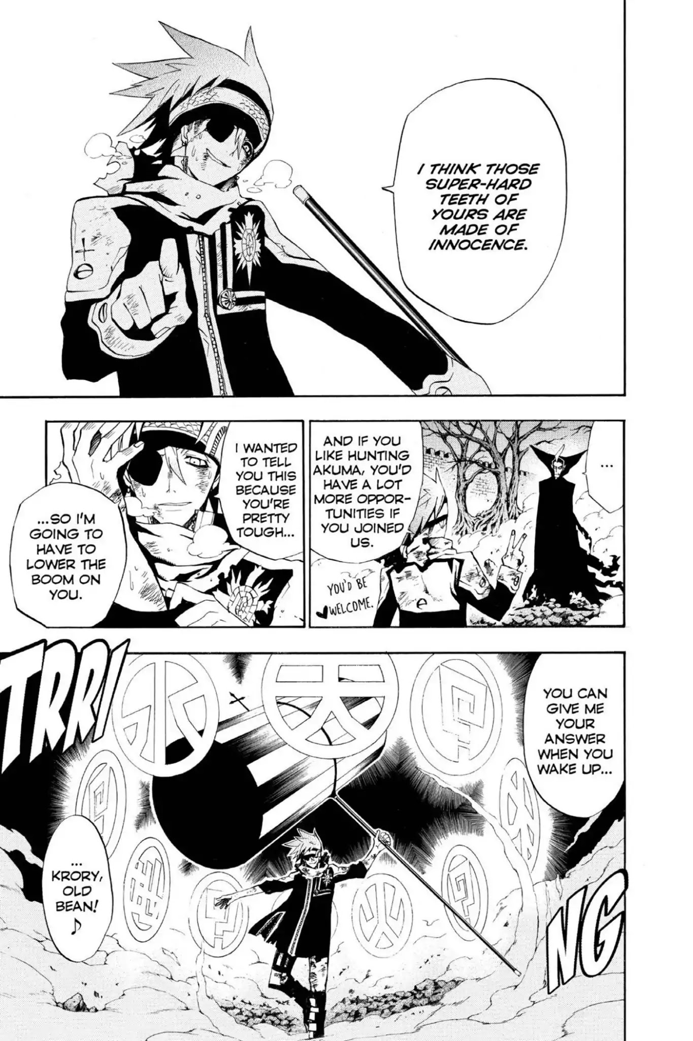 D.Gray-man Chapter 36 page 3 - Chapter 36: Vol.4 The 36th Night: Vampire of the Castle (6) - Return -