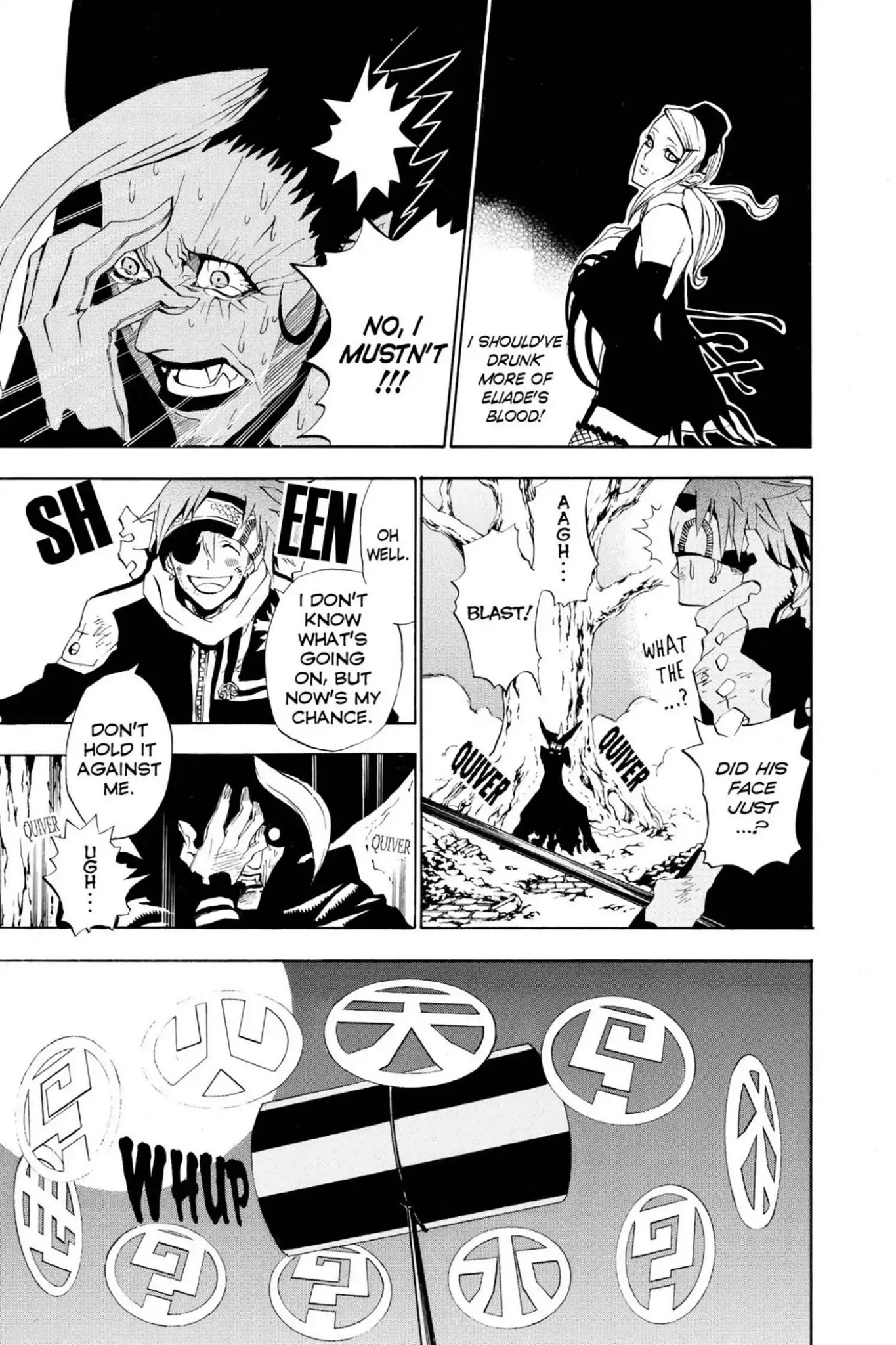D.Gray-man Chapter 37 page 16 - Chapter 37: Vol.5 The 37th Night: Vampire of the Castle (7) - Merge -