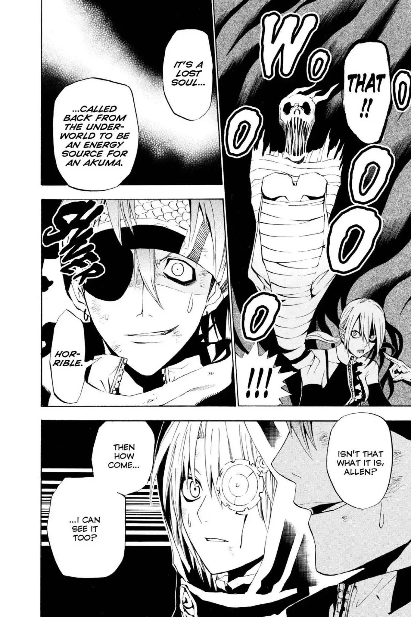 D.Gray-man Chapter 38 page 10 - Chapter 38: Vol.5 The 38th Night: Vampire of the Castle (8) - Broken Hearts, Broken Roses -