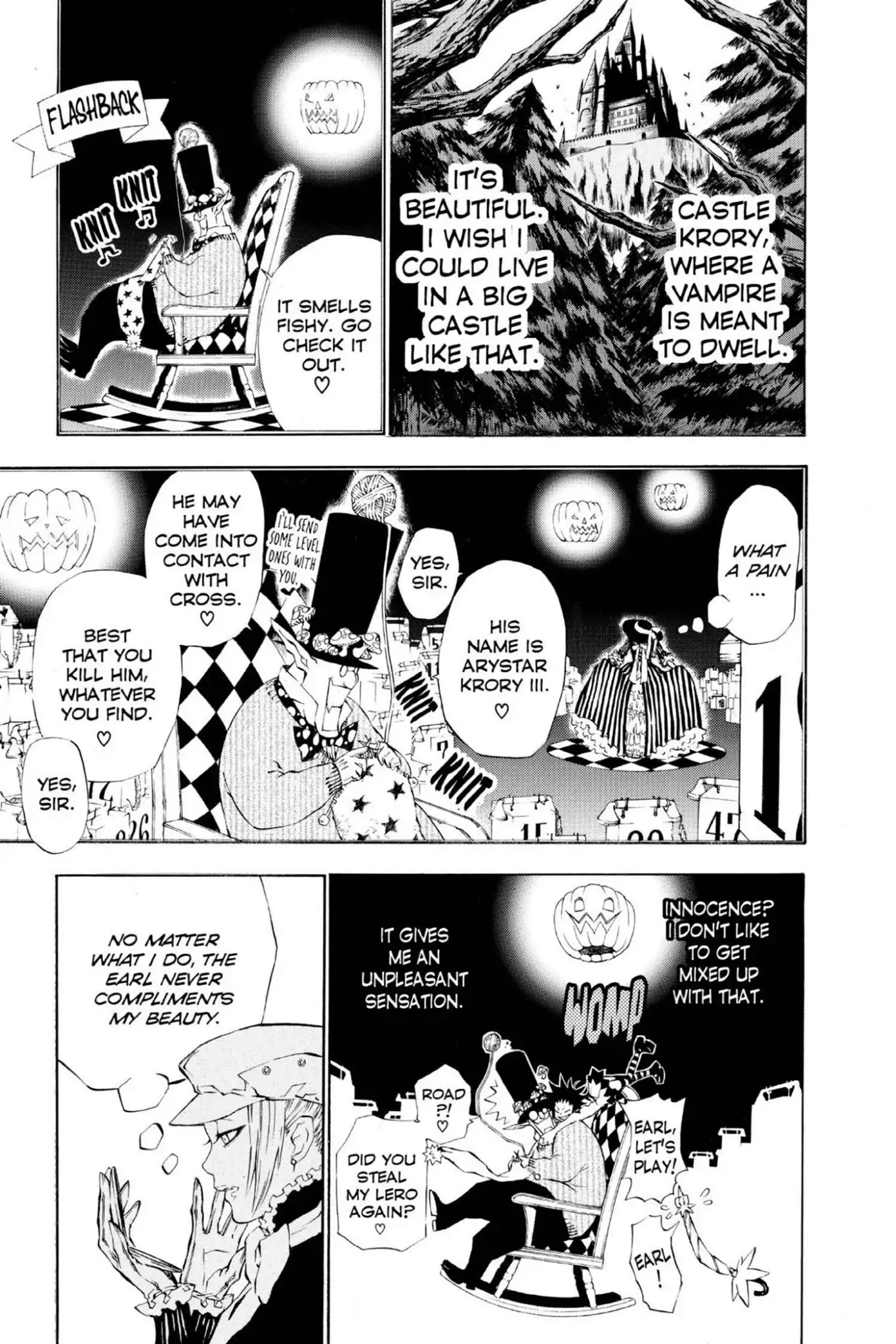 D.Gray-man Chapter 38 page 5 - Chapter 38: Vol.5 The 38th Night: Vampire of the Castle (8) - Broken Hearts, Broken Roses -