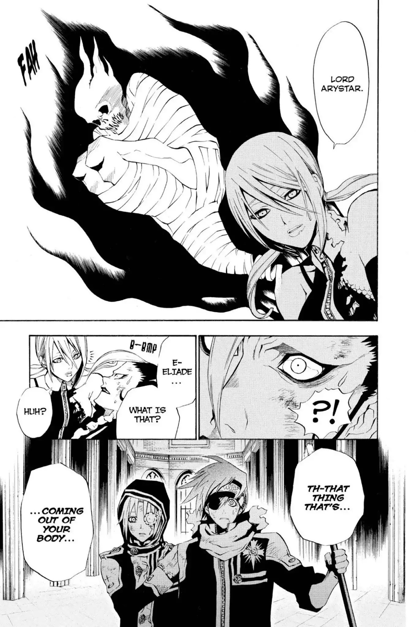 D.Gray-man Chapter 38 page 9 - Chapter 38: Vol.5 The 38th Night: Vampire of the Castle (8) - Broken Hearts, Broken Roses -