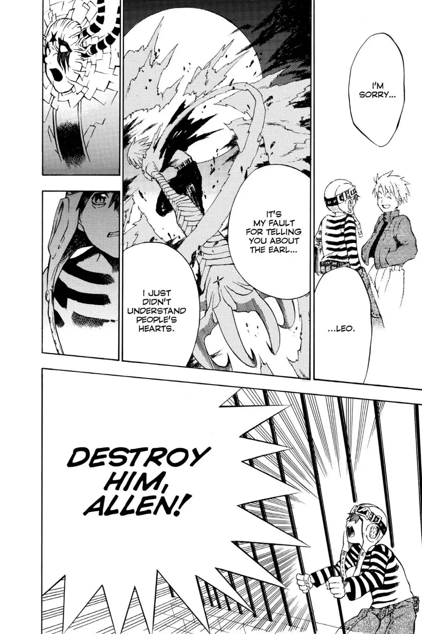 D.Gray-man Chapter 4 page 10 - Chapter 4: Vol.1 The 4th Night: Decision and Beginning