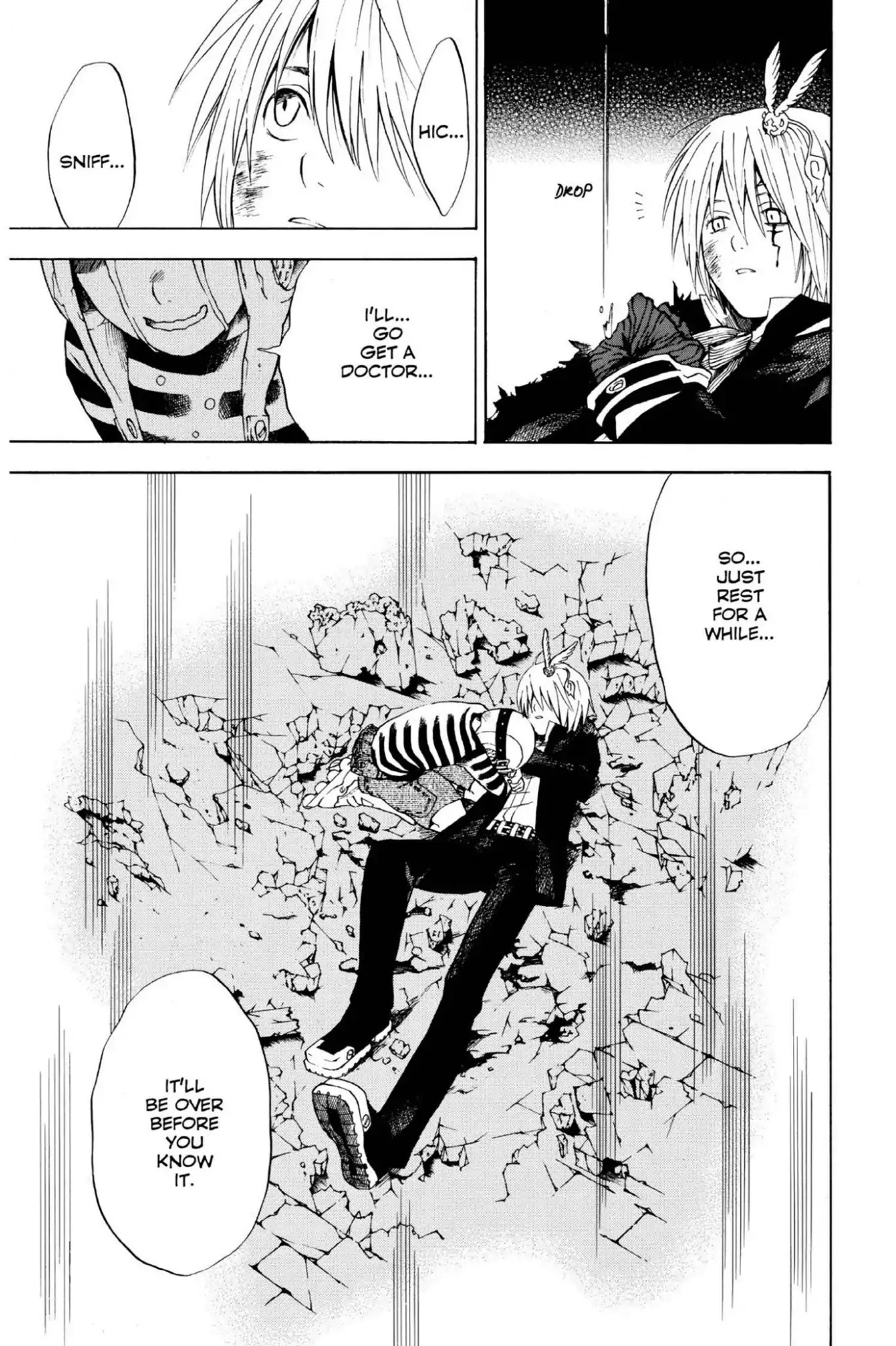 D.Gray-man Chapter 4 page 17 - Chapter 4: Vol.1 The 4th Night: Decision and Beginning