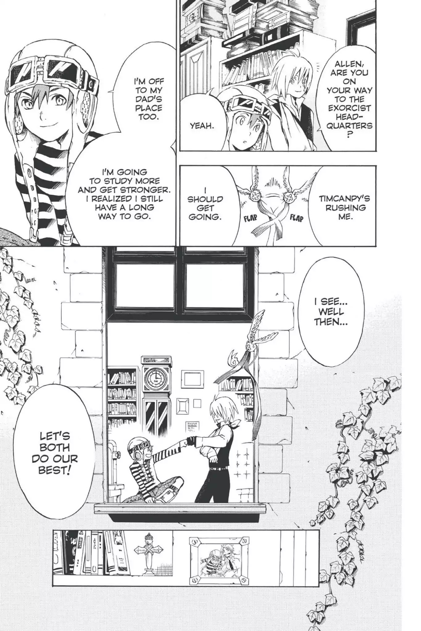 D.Gray-man Chapter 4 page 19 - Chapter 4: Vol.1 The 4th Night: Decision and Beginning