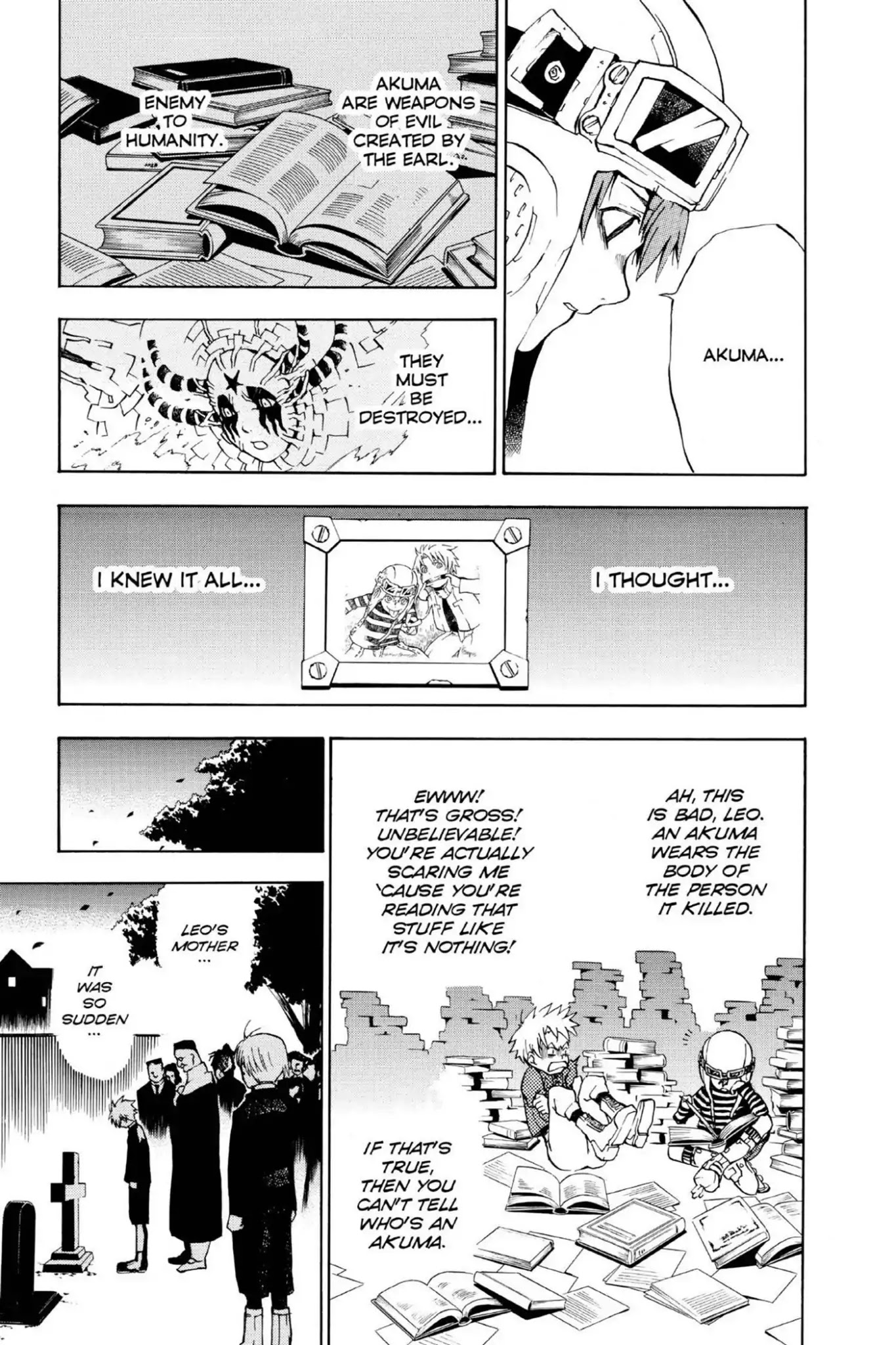 D.Gray-man Chapter 4 page 7 - Chapter 4: Vol.1 The 4th Night: Decision and Beginning