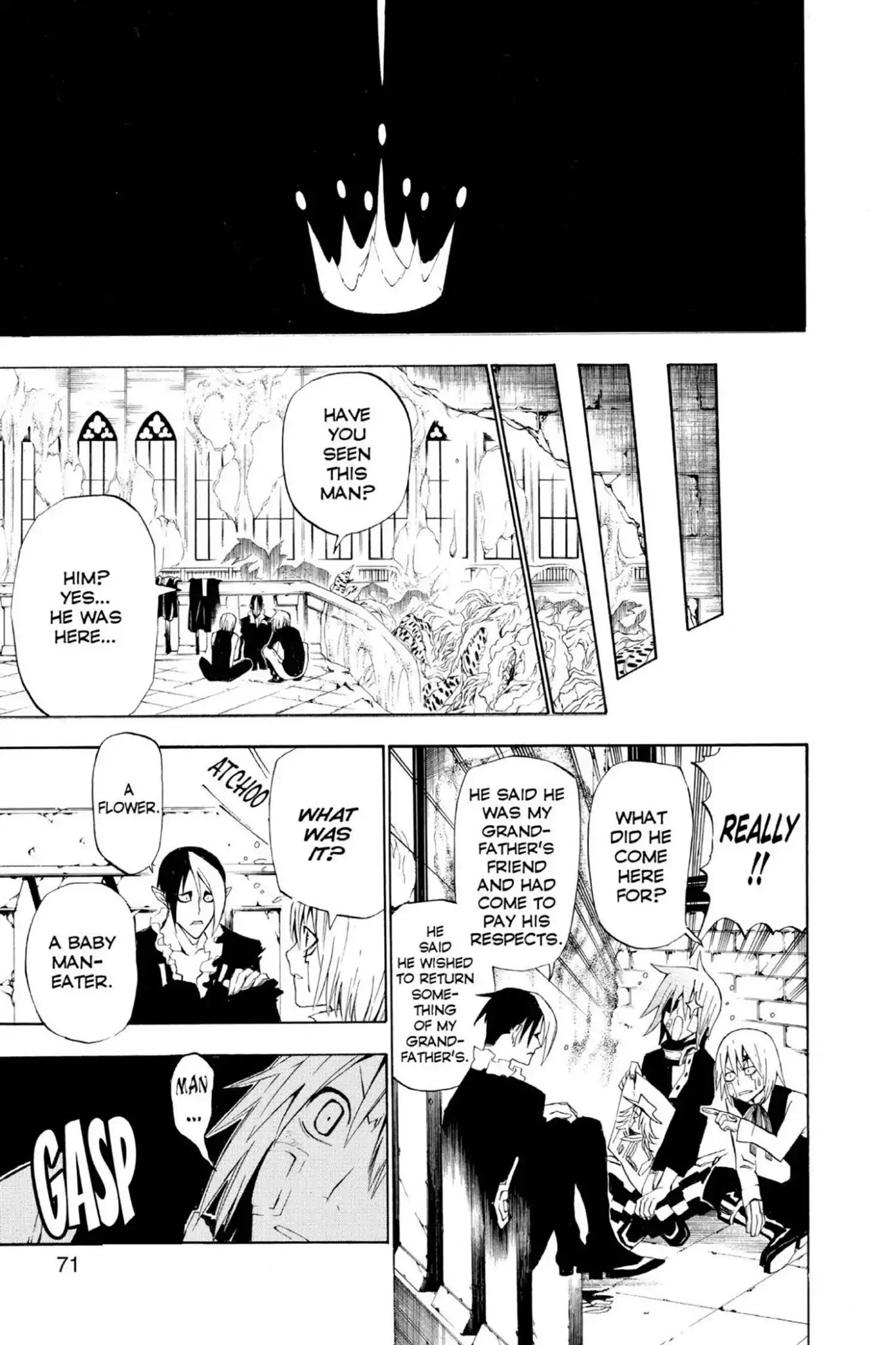 D.Gray-man Chapter 40 page 11 - Chapter 40: Vol.5 The 40th Night: Vampire of the Castle (10) - A Reason -