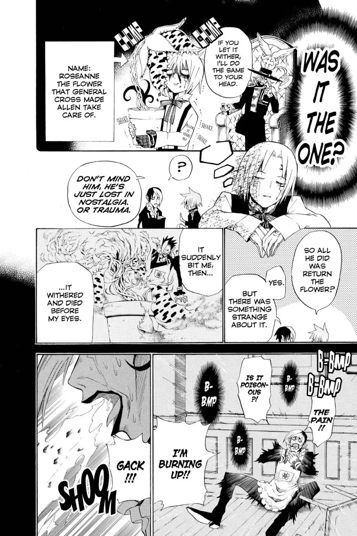 D.Gray-man Chapter 40 page 12 - Chapter 40: Vol.5 The 40th Night: Vampire of the Castle (10) - A Reason -