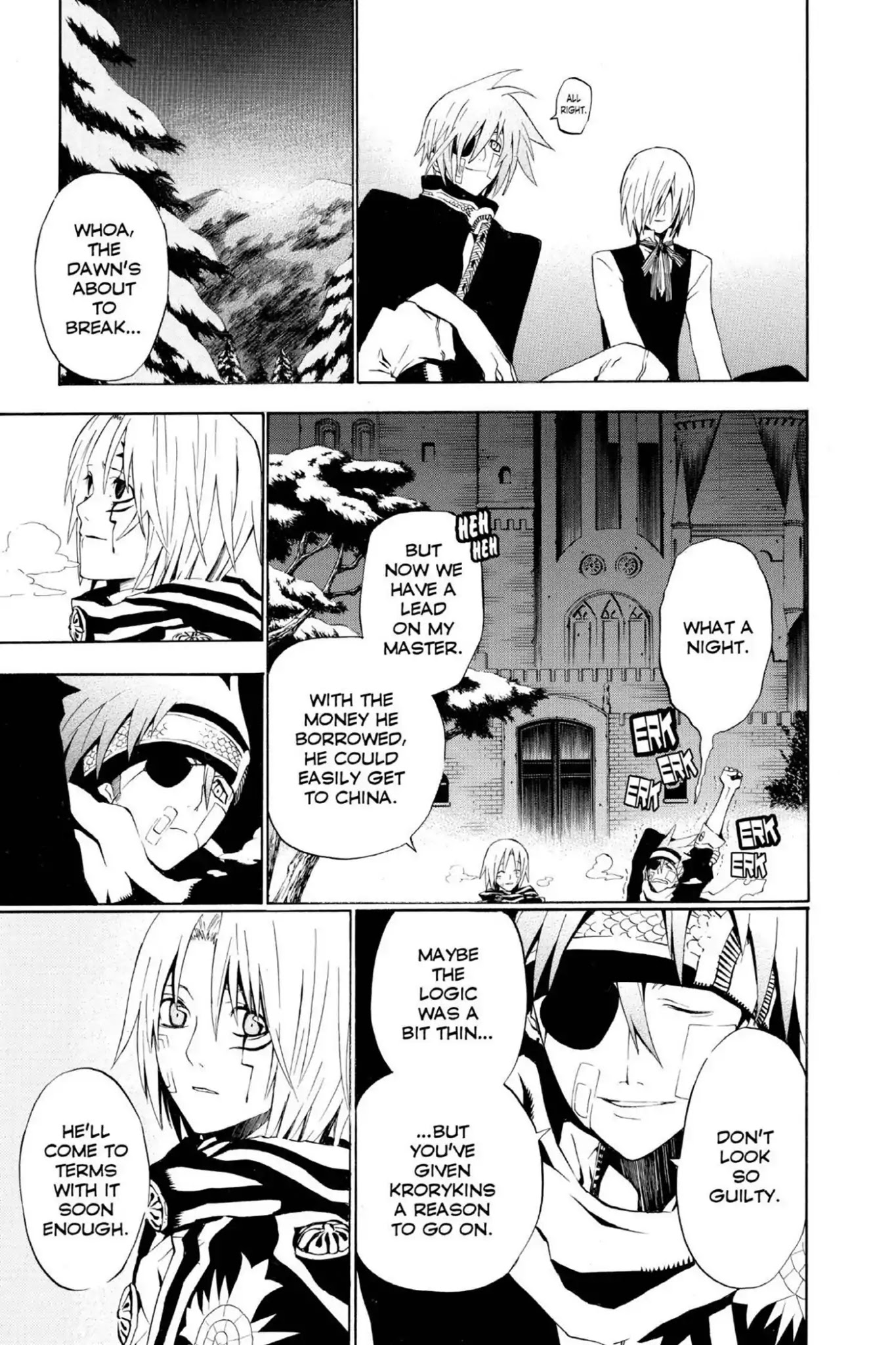 D.Gray-man Chapter 40 page 15 - Chapter 40: Vol.5 The 40th Night: Vampire of the Castle (10) - A Reason -