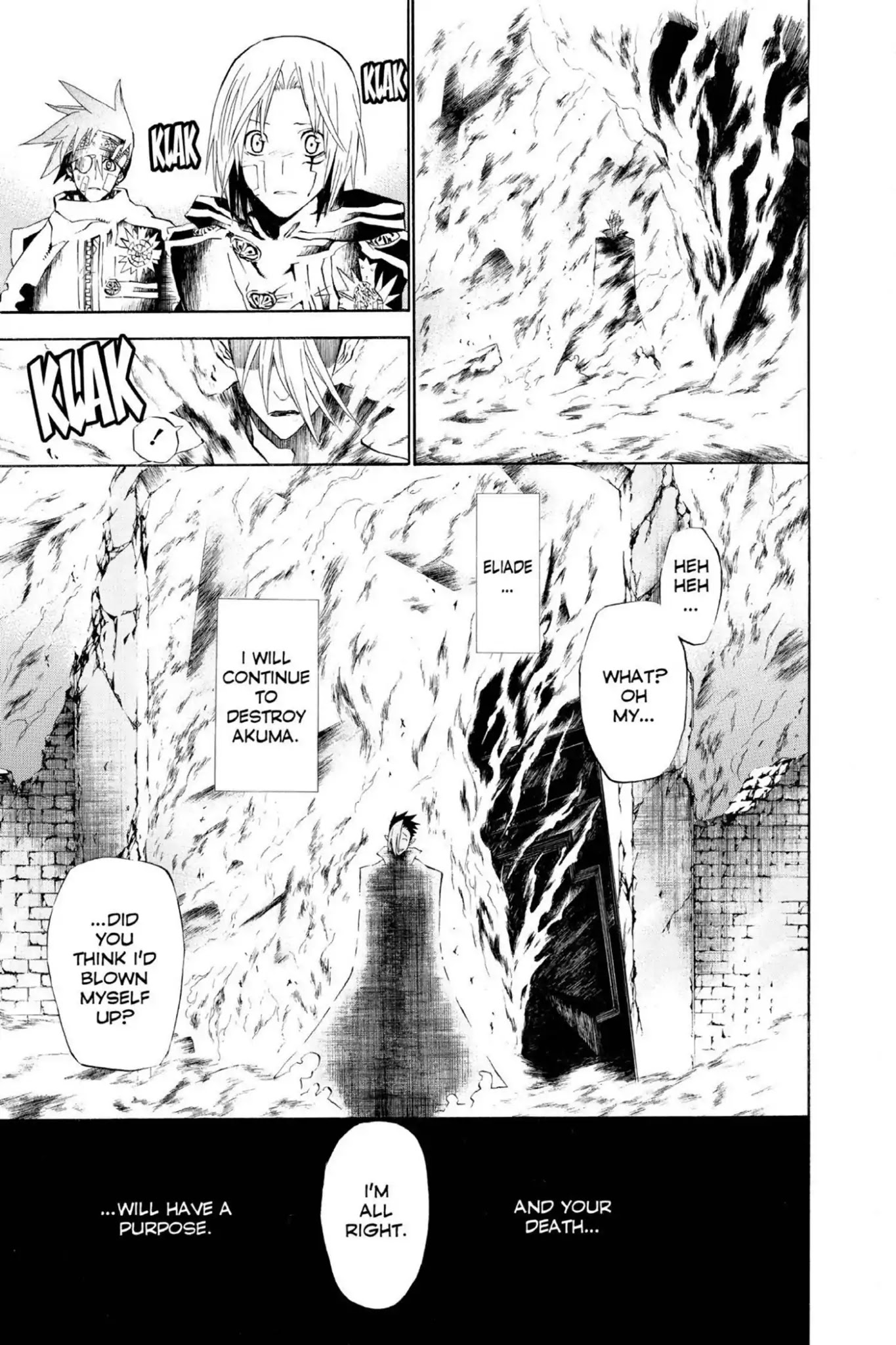 D.Gray-man Chapter 40 page 17 - Chapter 40: Vol.5 The 40th Night: Vampire of the Castle (10) - A Reason -