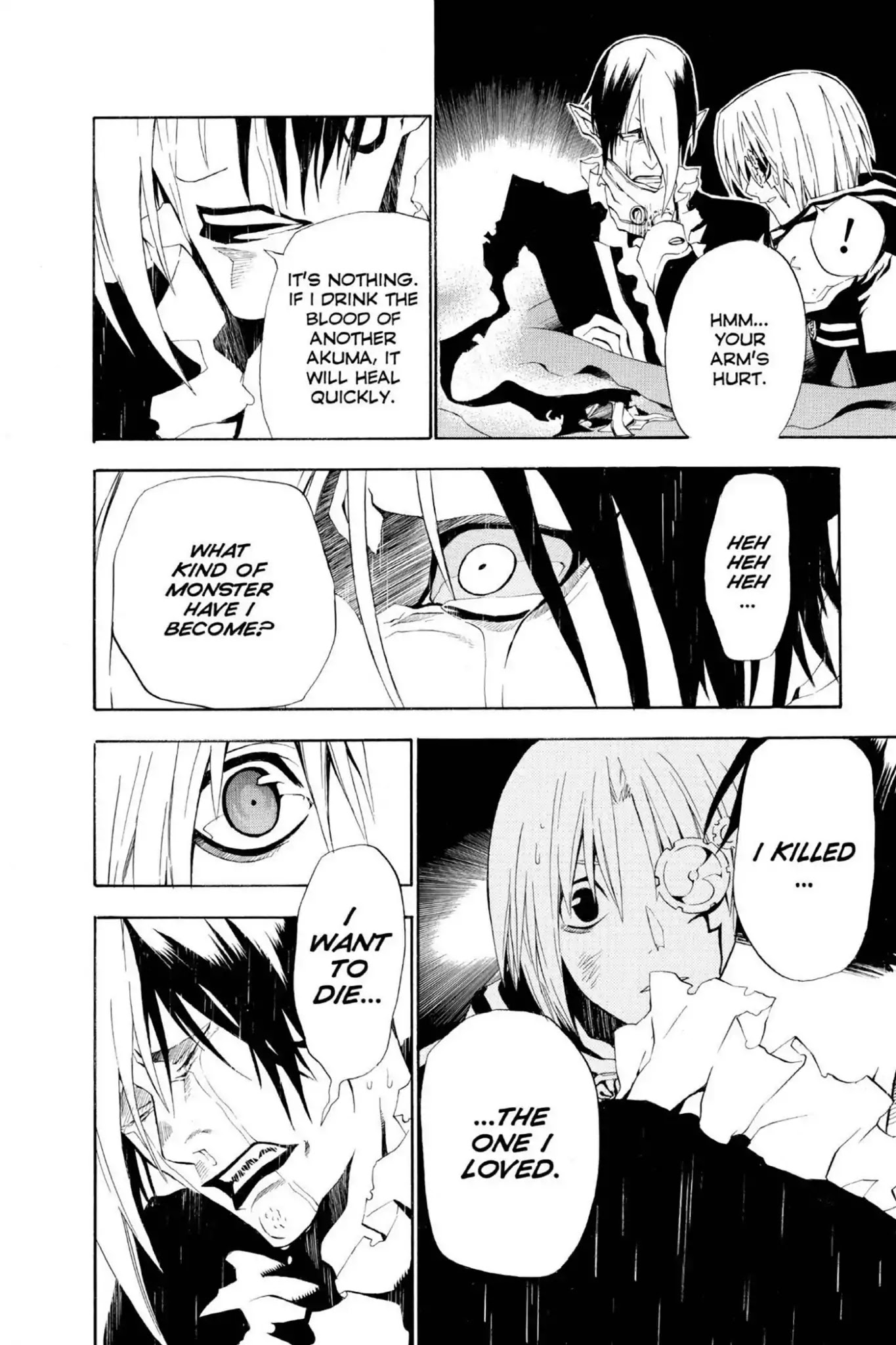 D.Gray-man Chapter 40 page 8 - Chapter 40: Vol.5 The 40th Night: Vampire of the Castle (10) - A Reason -