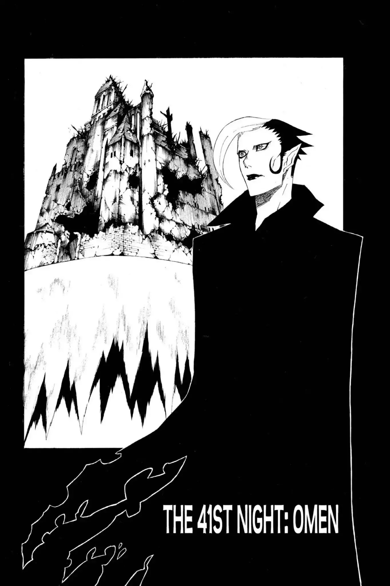 D.Gray-man Chapter 41 page 1 - Chapter 41: Vol.5 The 41st Night: Omen