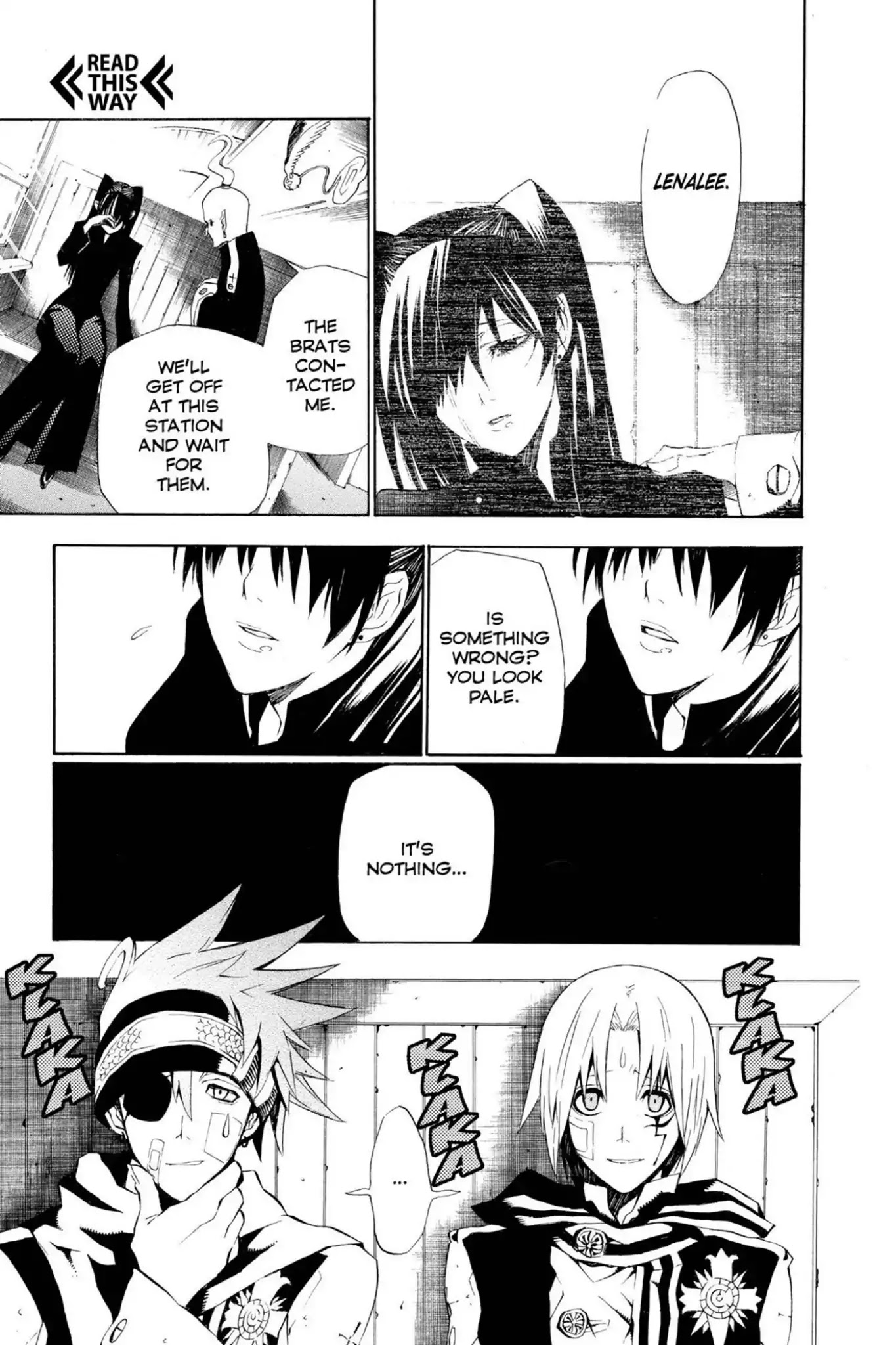 D.Gray-man Chapter 41 page 11 - Chapter 41: Vol.5 The 41st Night: Omen