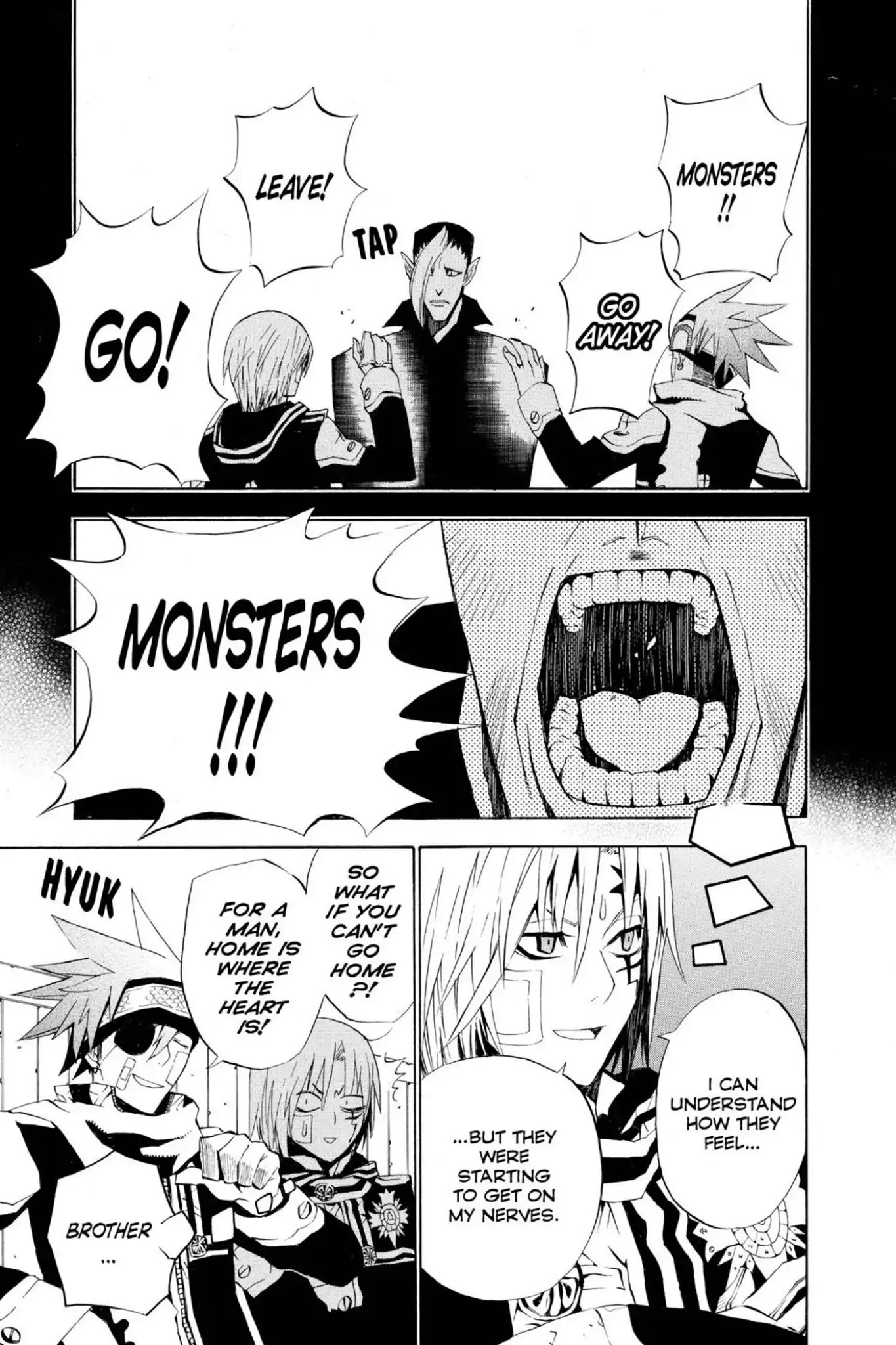 D.Gray-man Chapter 41 page 13 - Chapter 41: Vol.5 The 41st Night: Omen