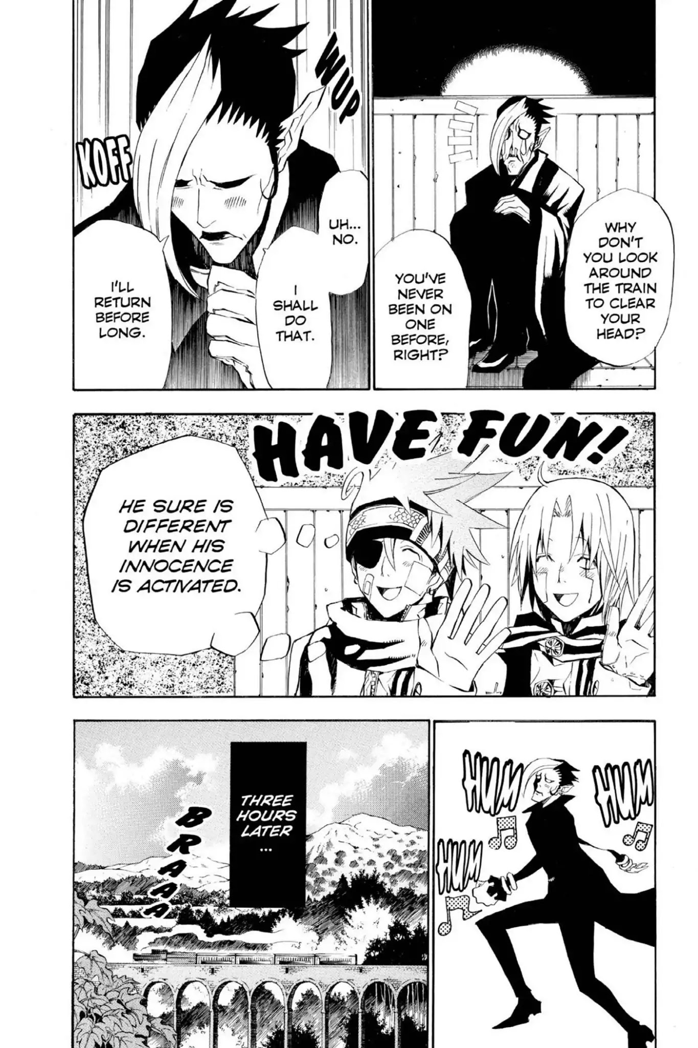 D.Gray-man Chapter 41 page 14 - Chapter 41: Vol.5 The 41st Night: Omen