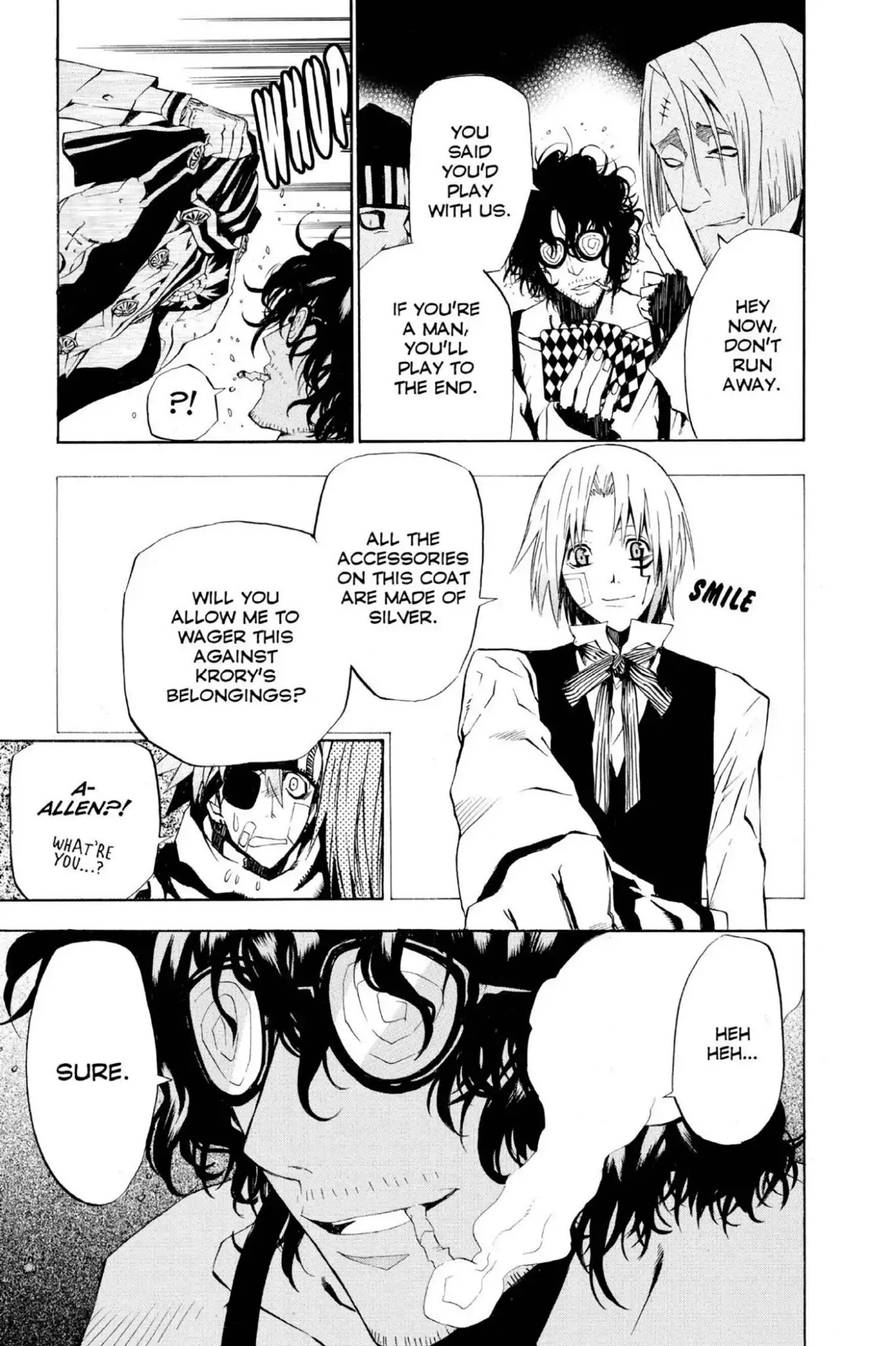 D.Gray-man Chapter 41 page 17 - Chapter 41: Vol.5 The 41st Night: Omen