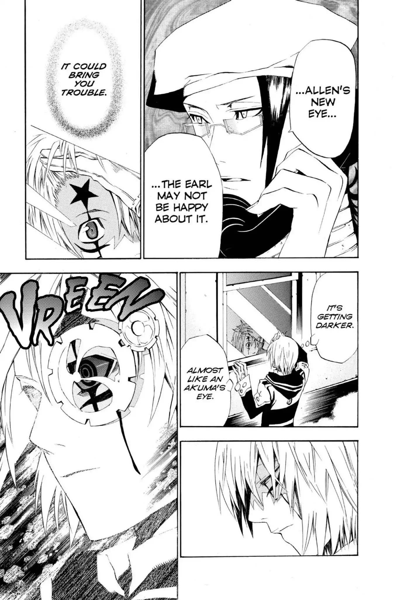 D.Gray-man Chapter 41 page 3 - Chapter 41: Vol.5 The 41st Night: Omen