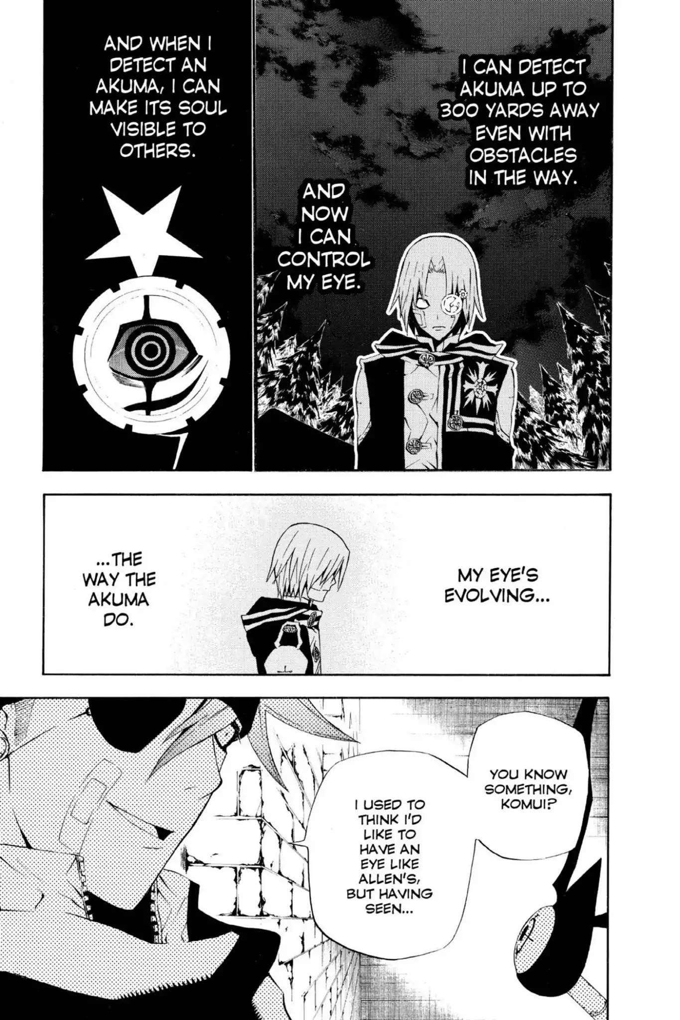 D.Gray-man Chapter 41 page 5 - Chapter 41: Vol.5 The 41st Night: Omen