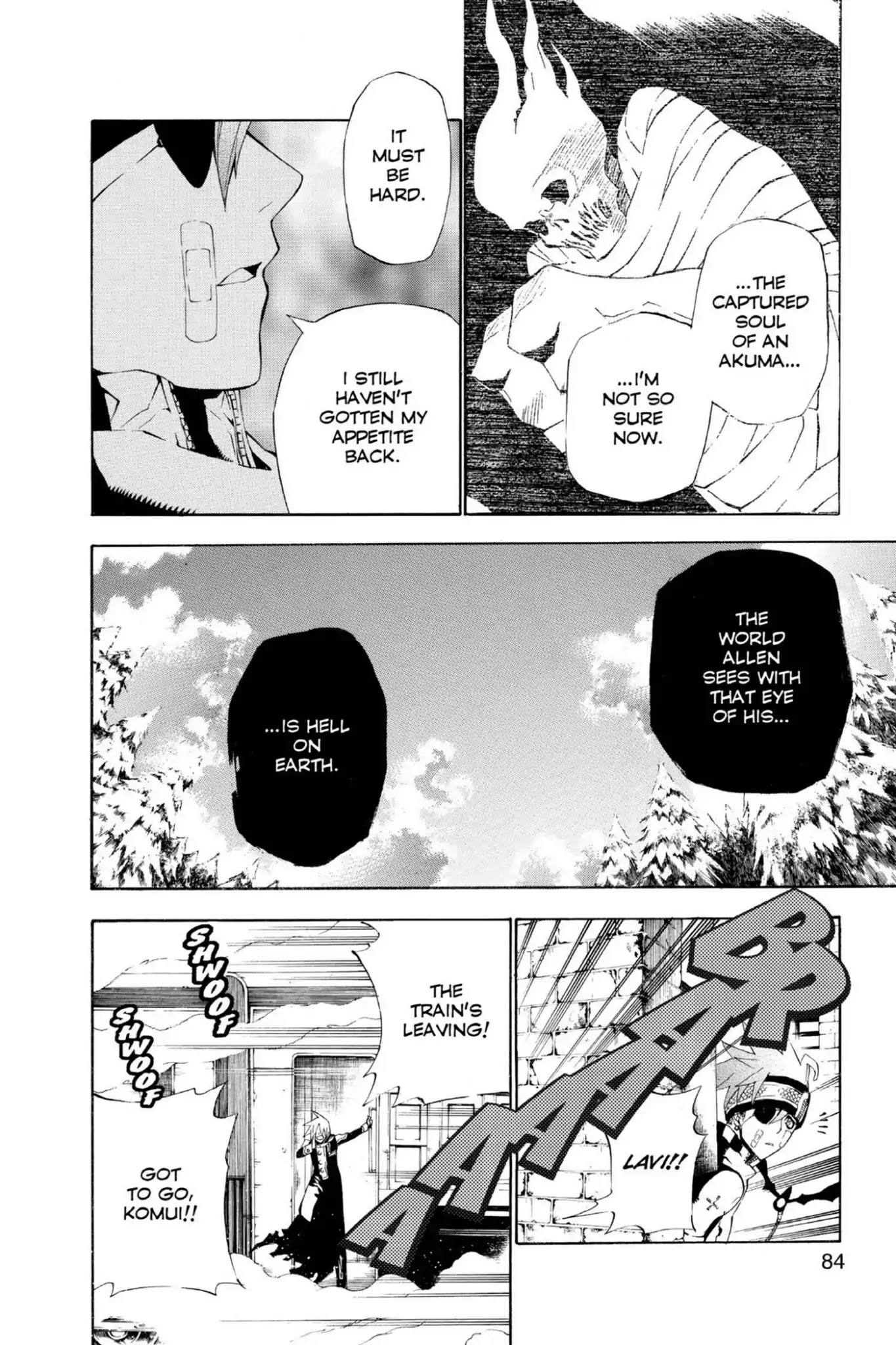 D.Gray-man Chapter 41 page 6 - Chapter 41: Vol.5 The 41st Night: Omen