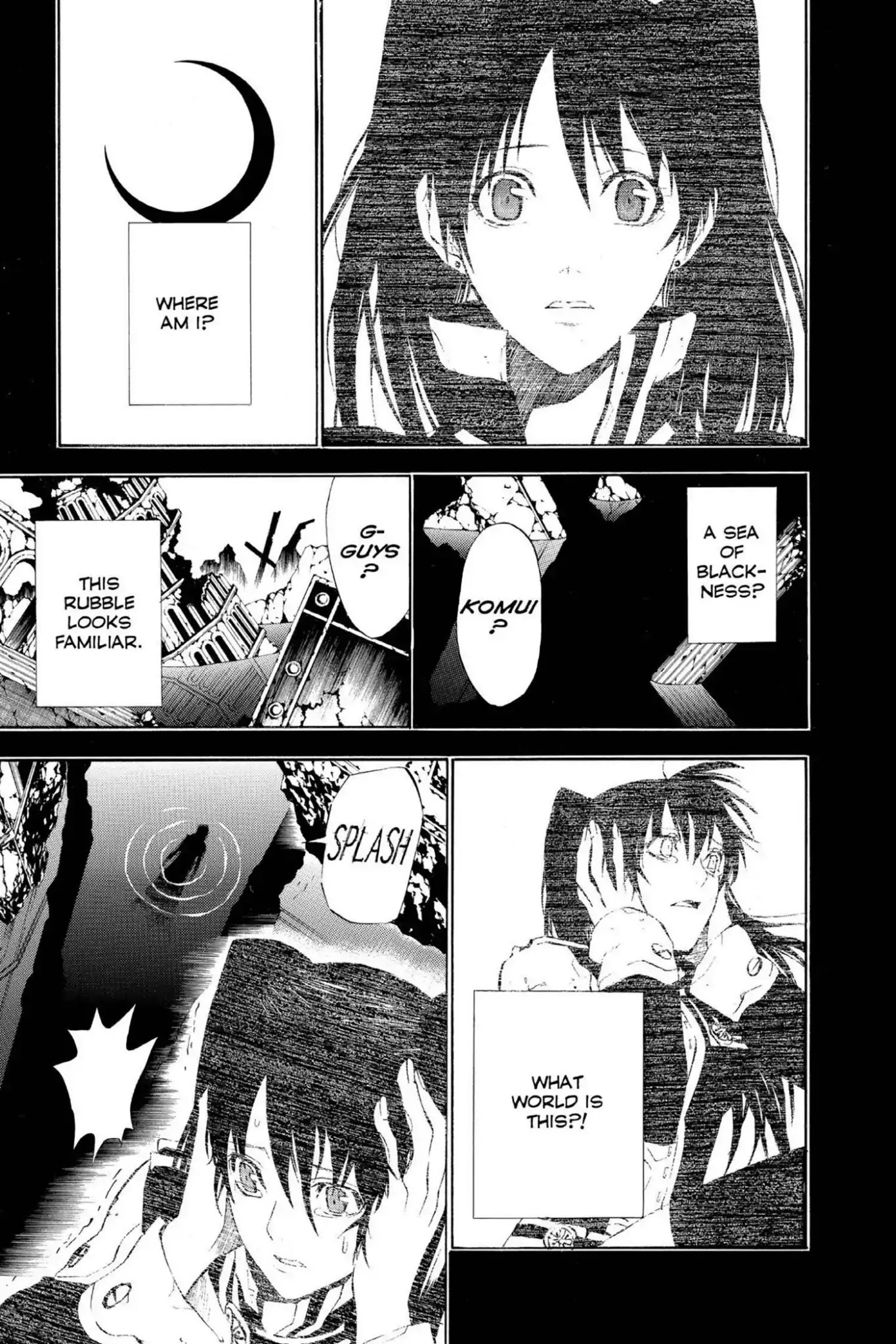 D.Gray-man Chapter 41 page 9 - Chapter 41: Vol.5 The 41st Night: Omen