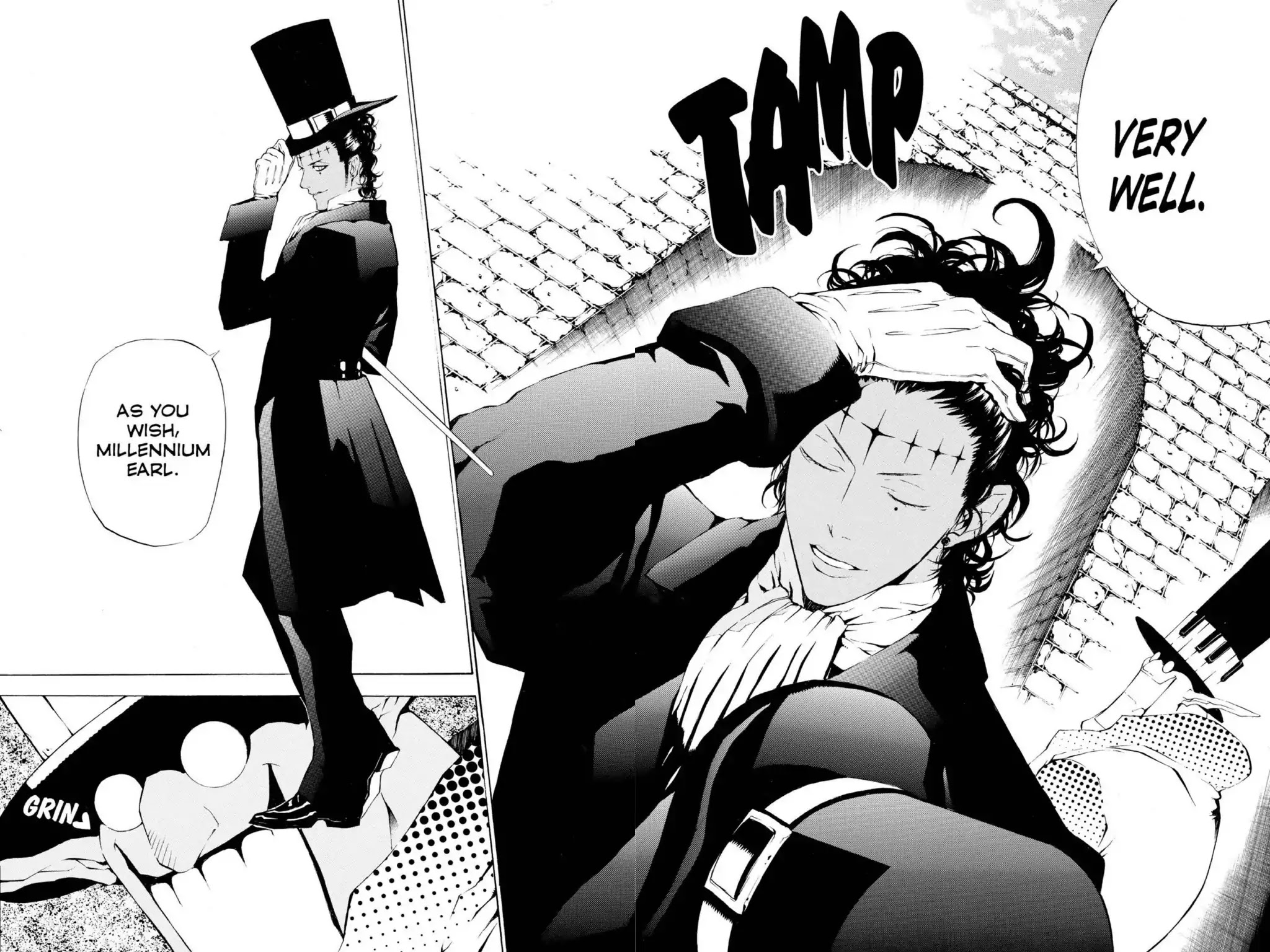 D.Gray-man Chapter 42 page 16 - Chapter 42: Vol.5 The 42nd Night: Three Men and a Child