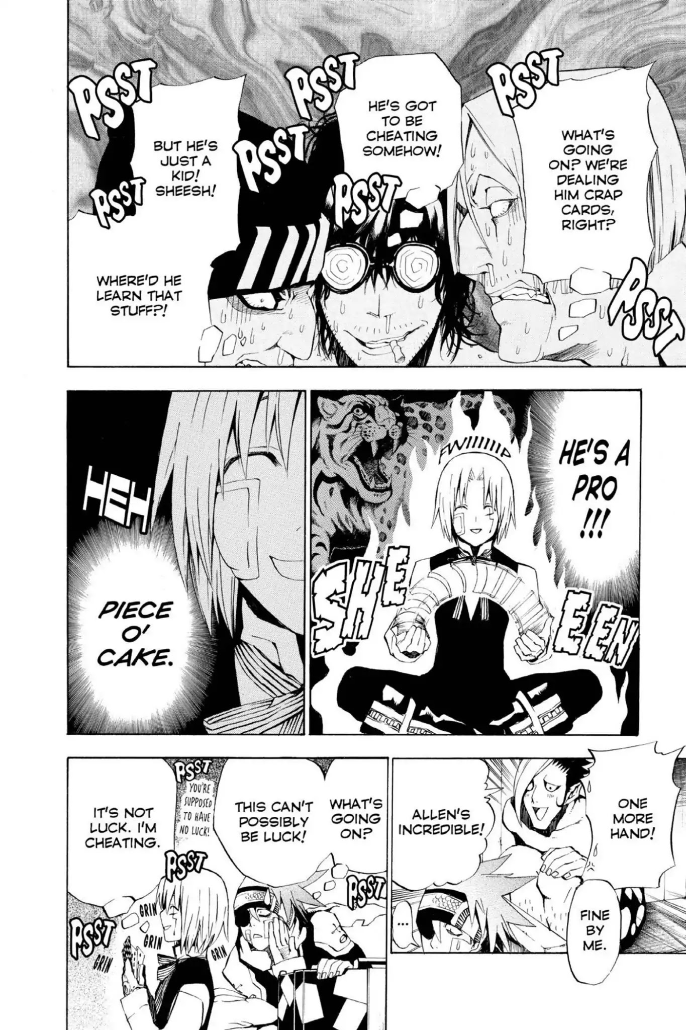 D.Gray-man Chapter 42 page 4 - Chapter 42: Vol.5 The 42nd Night: Three Men and a Child