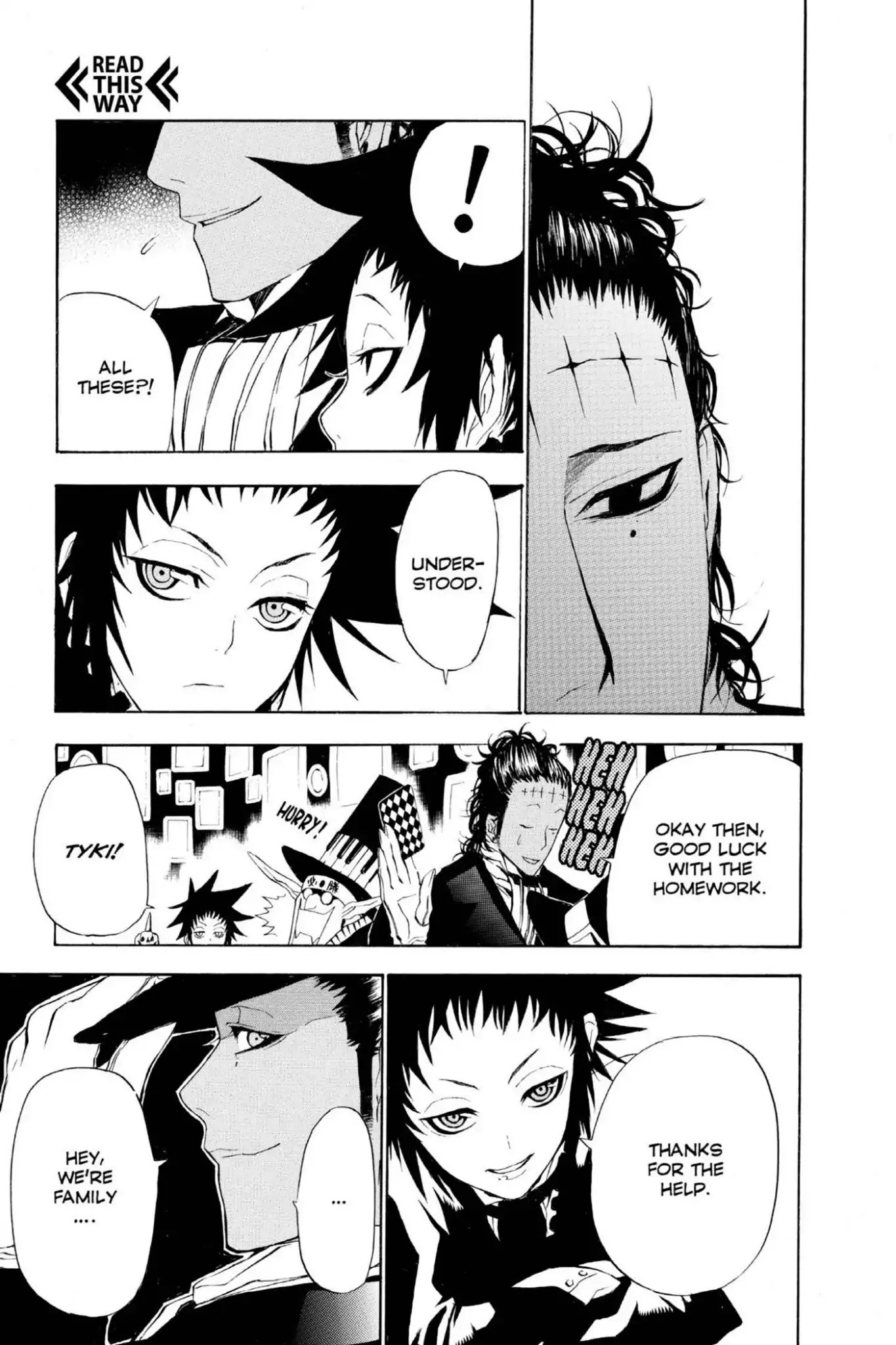 D.Gray-man Chapter 43 page 11 - Chapter 43: Vol.5 The 43rd Night: Laughing Out Loud