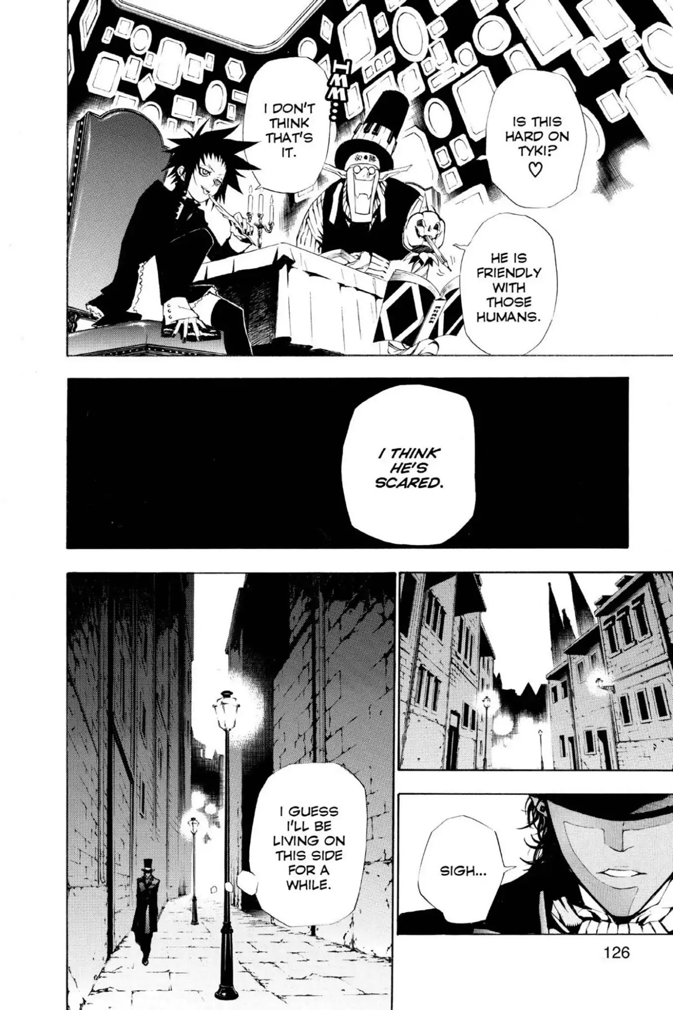 D.Gray-man Chapter 43 page 12 - Chapter 43: Vol.5 The 43rd Night: Laughing Out Loud