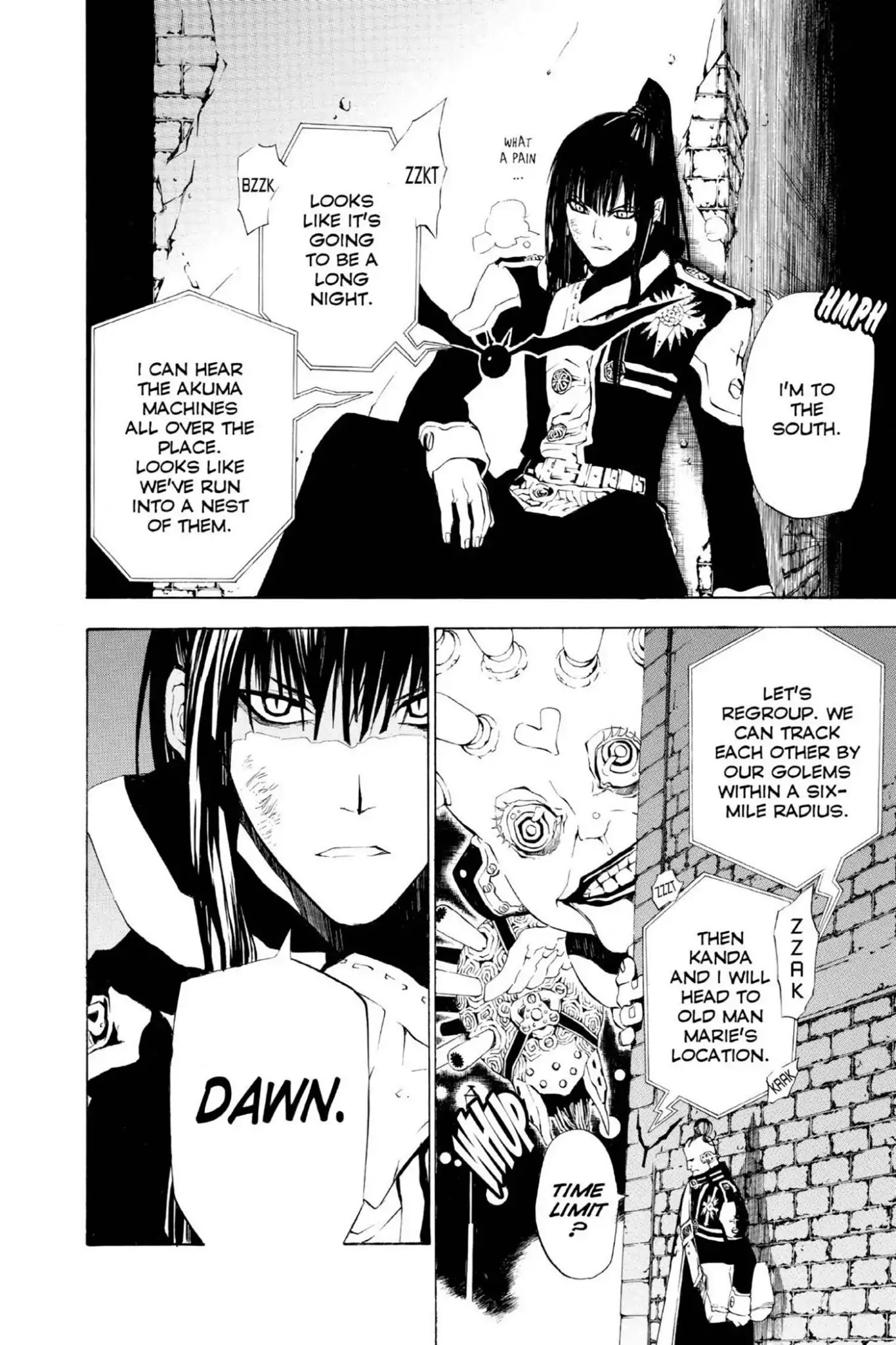 D.Gray-man Chapter 43 page 4 - Chapter 43: Vol.5 The 43rd Night: Laughing Out Loud