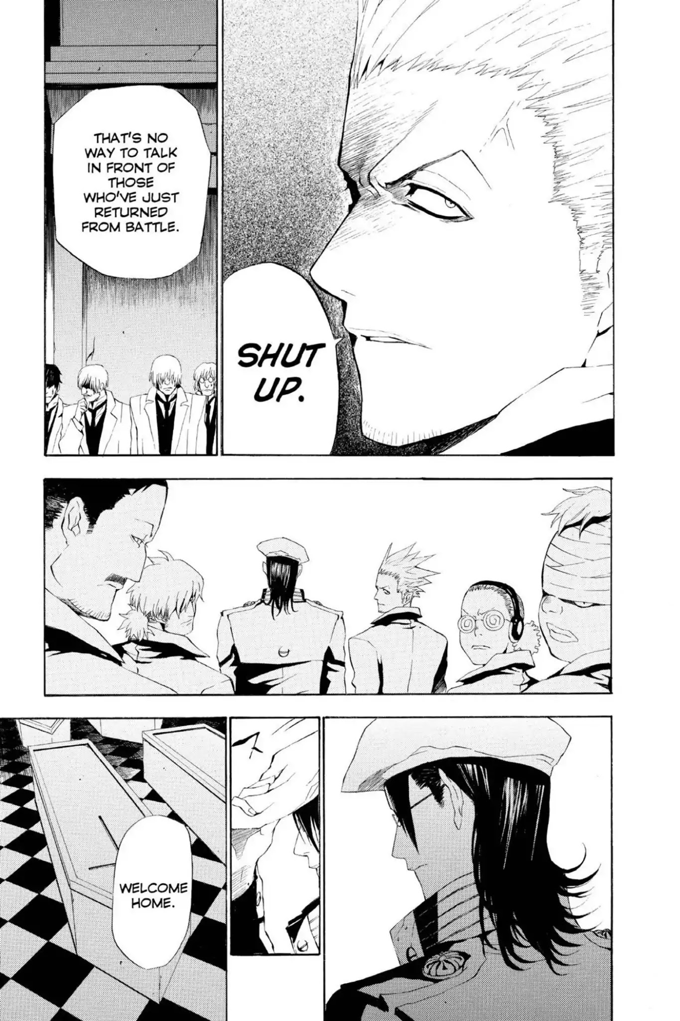 D.Gray-man Chapter 44 page 10 - Chapter 44: Vol.5 The 44th Night: Number on the Desktop