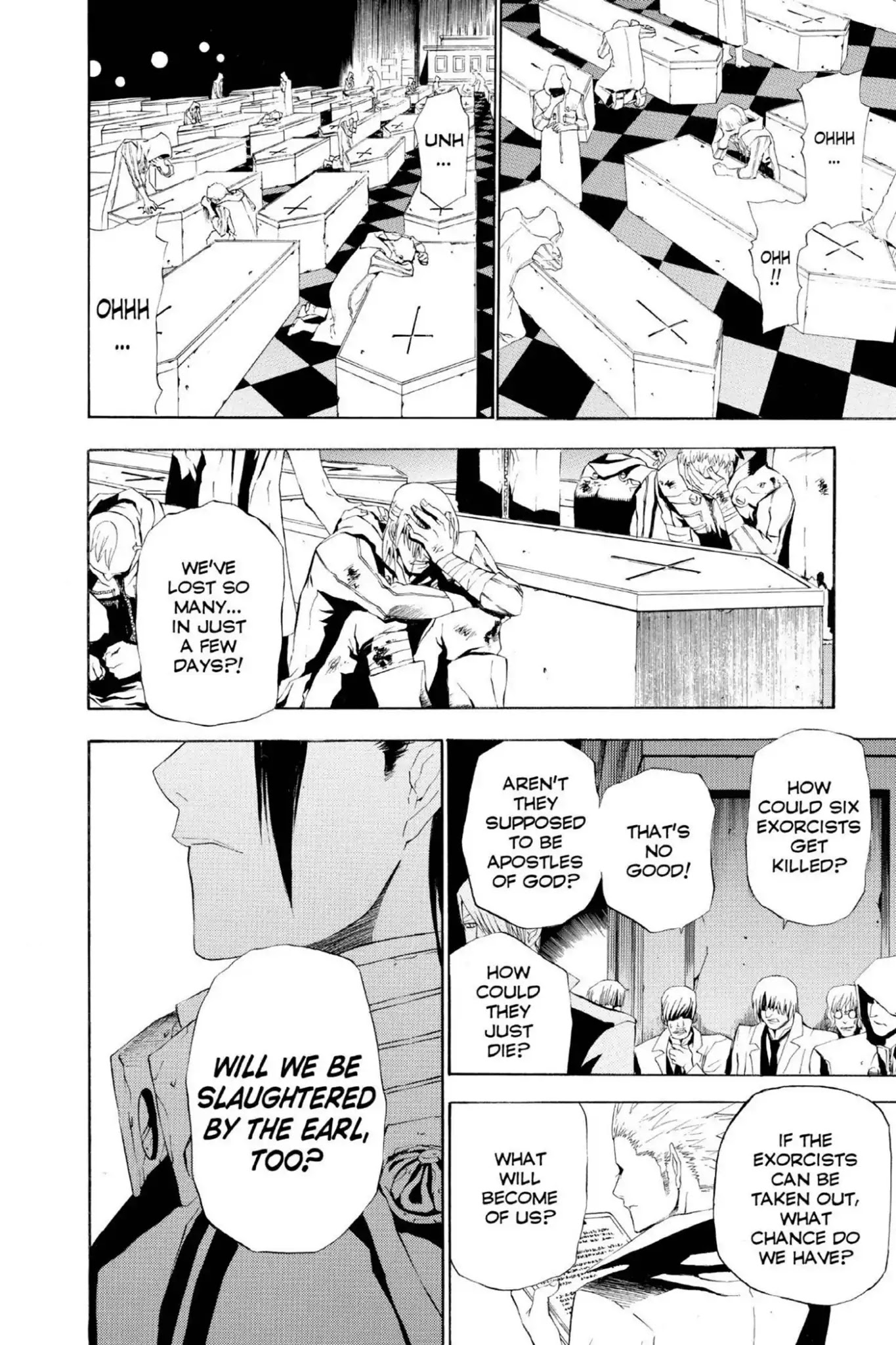 D.Gray-man Chapter 44 page 9 - Chapter 44: Vol.5 The 44th Night: Number on the Desktop