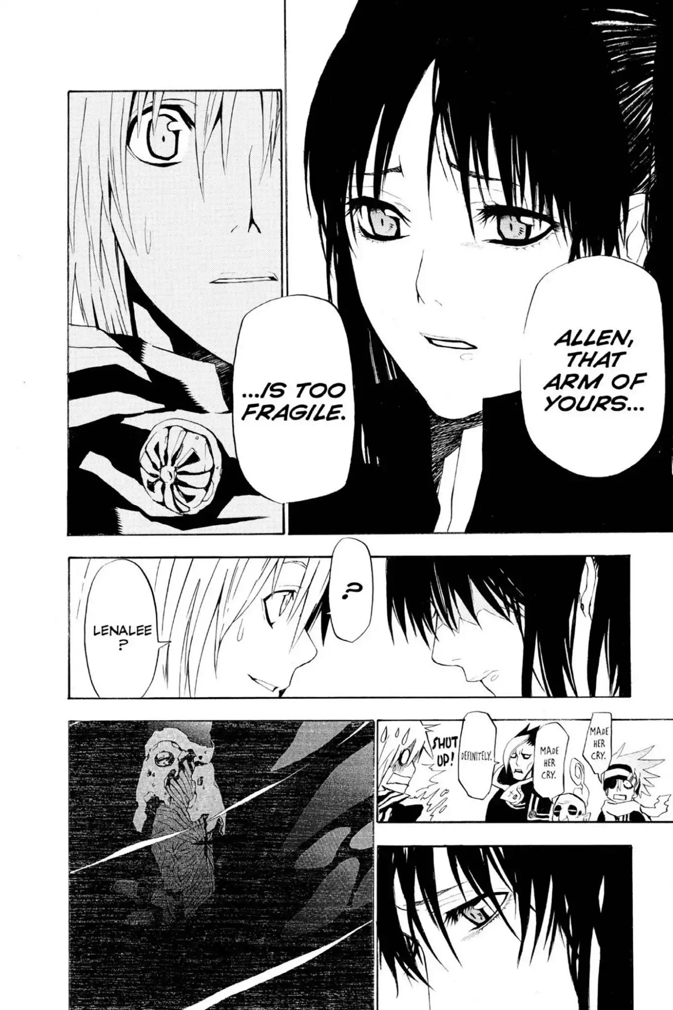 D.Gray-man Chapter 45 page 12 - Chapter 45: Vol.5 The 45th Night: Signs