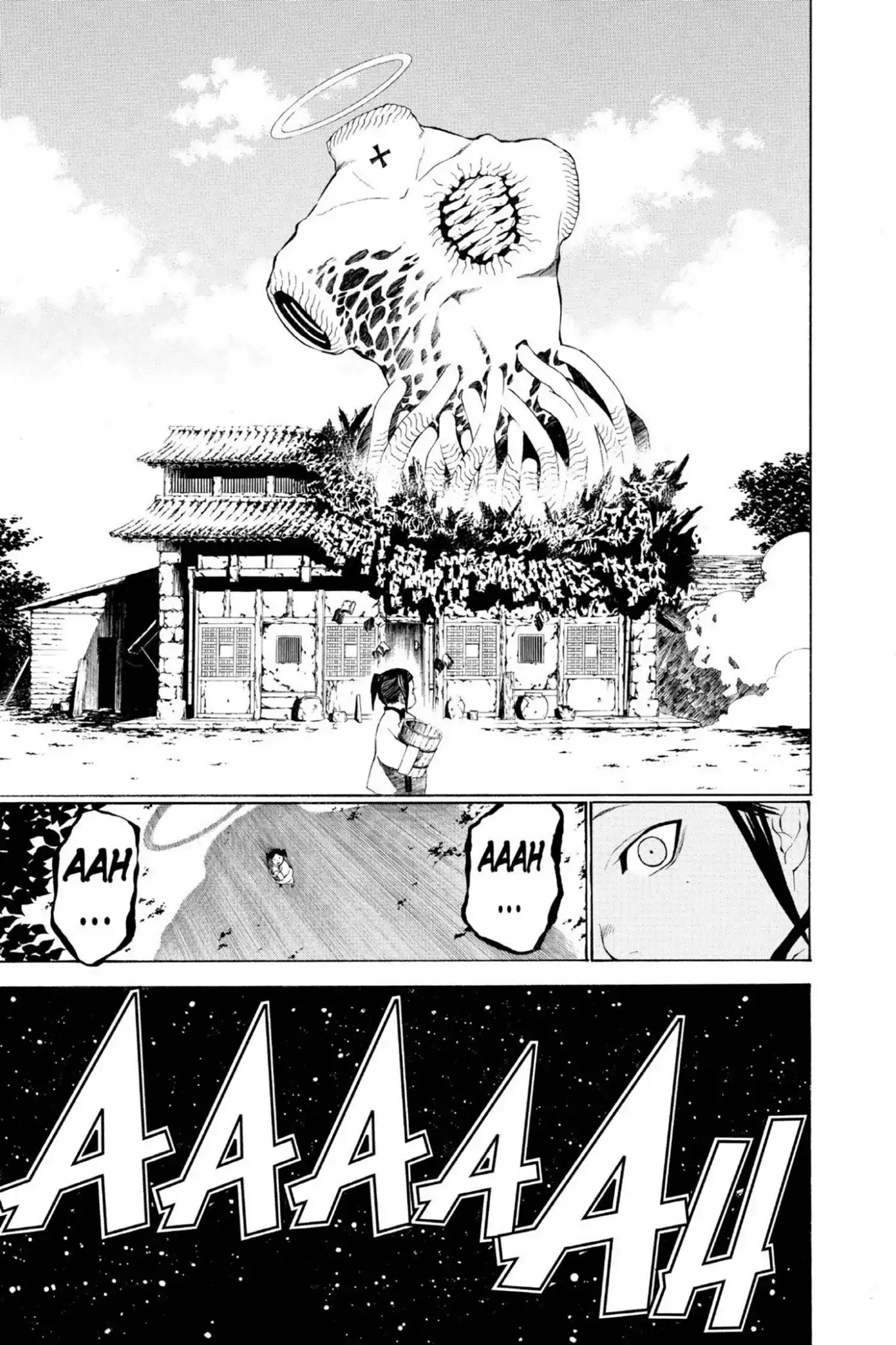 D.Gray-man Chapter 45 page 17 - Chapter 45: Vol.5 The 45th Night: Signs