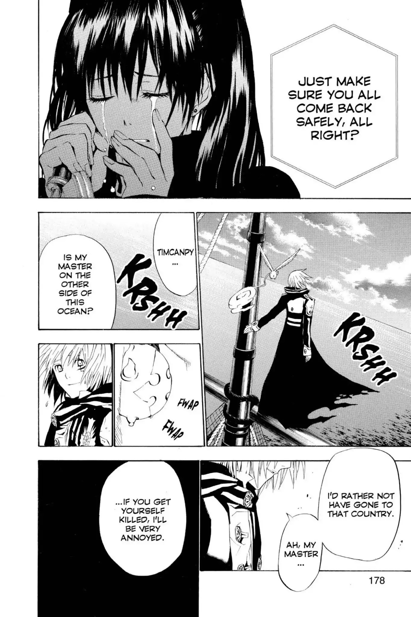 D.Gray-man Chapter 46 page 10 - Chapter 46: Vol.5 The 46th Night: News of Cross Marian