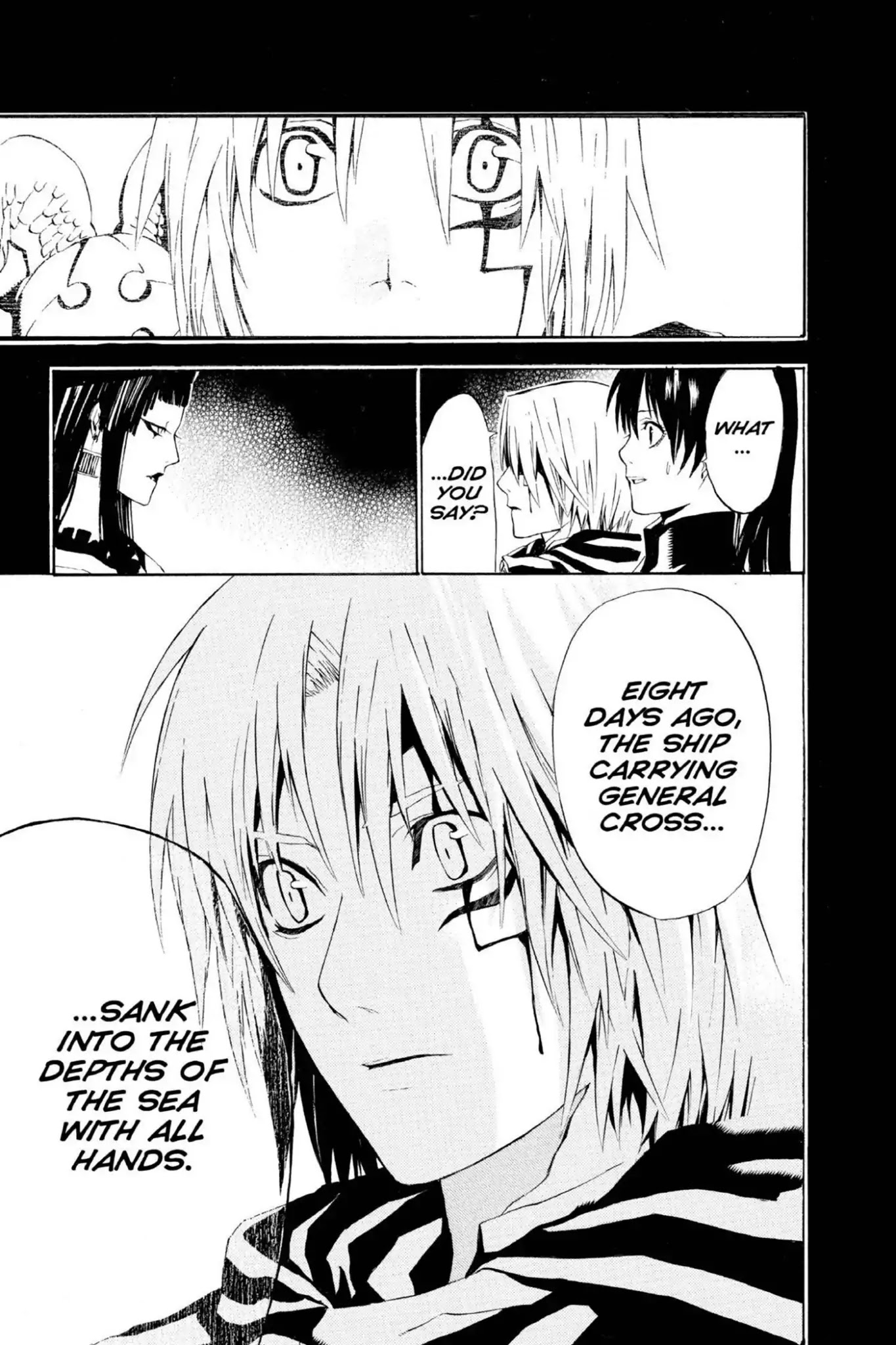 D.Gray-man Chapter 46 page 11 - Chapter 46: Vol.5 The 46th Night: News of Cross Marian
