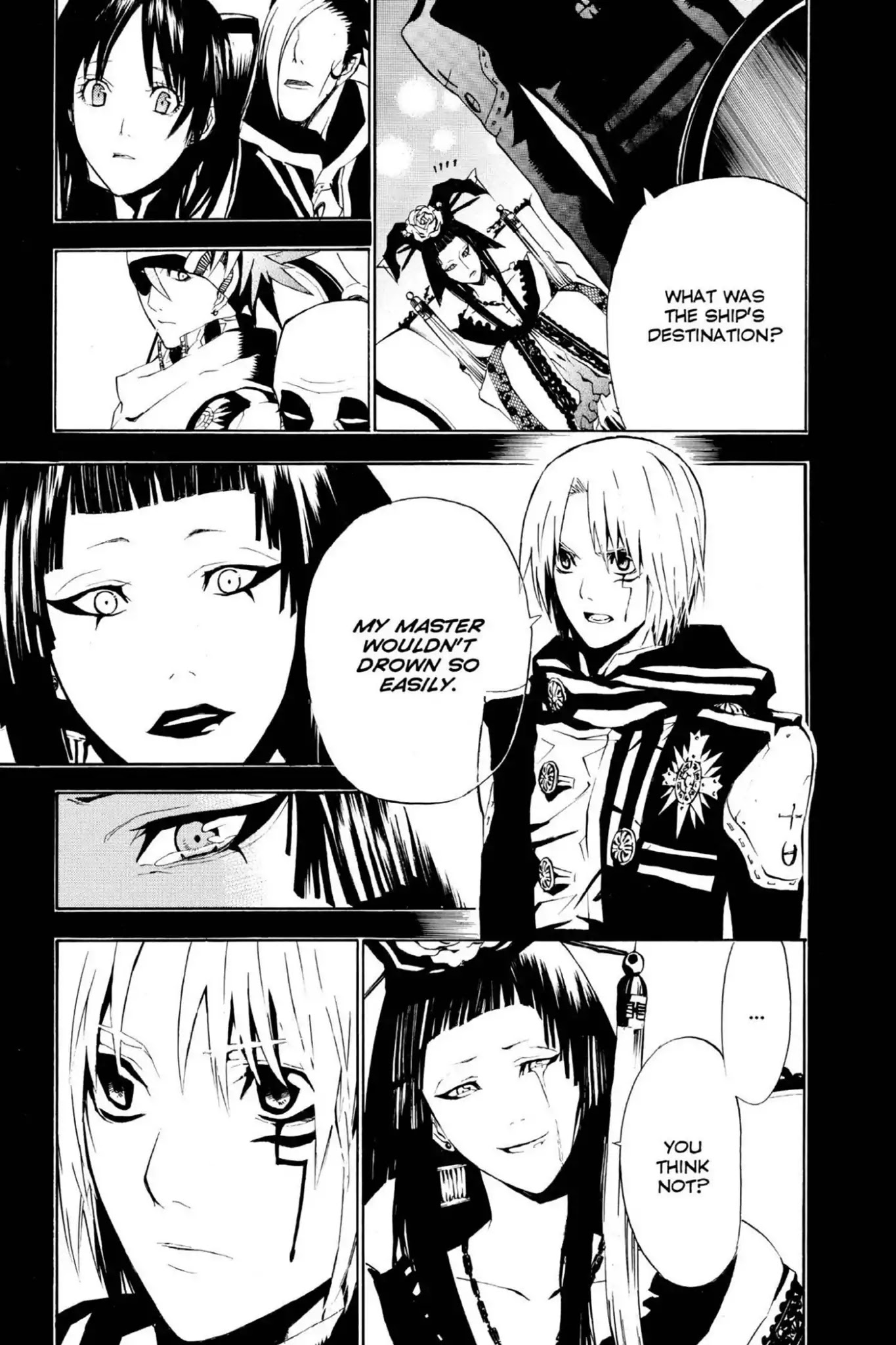 D.Gray-man Chapter 46 page 13 - Chapter 46: Vol.5 The 46th Night: News of Cross Marian