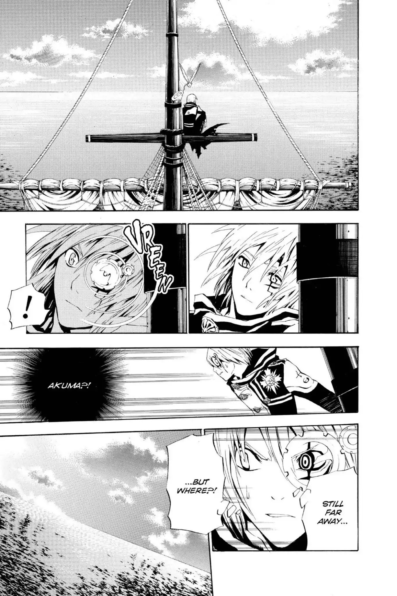 D.Gray-man Chapter 46 page 15 - Chapter 46: Vol.5 The 46th Night: News of Cross Marian