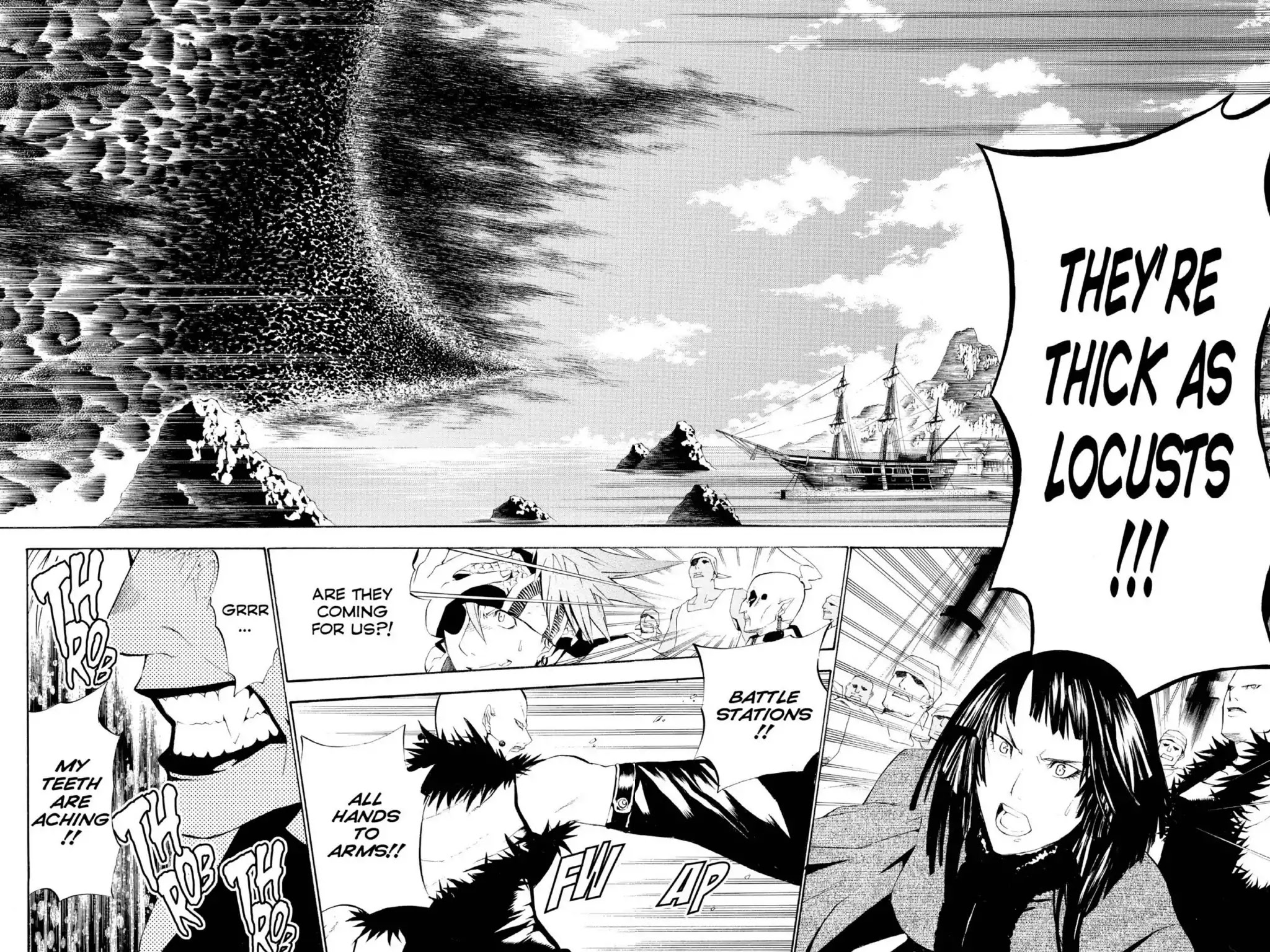 D.Gray-man Chapter 47 page 10 - Chapter 47: Vol.6 The 47th Night: Point of the Attack