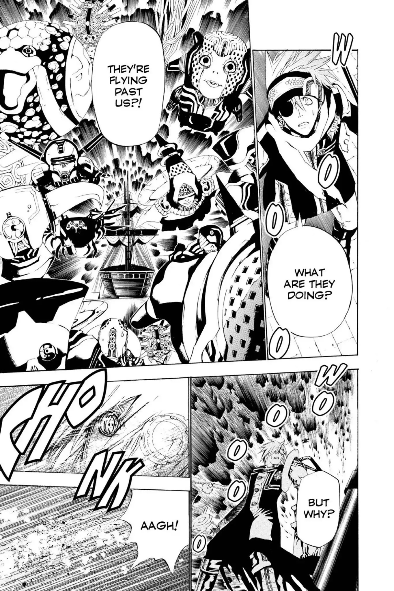 D.Gray-man Chapter 47 page 13 - Chapter 47: Vol.6 The 47th Night: Point of the Attack
