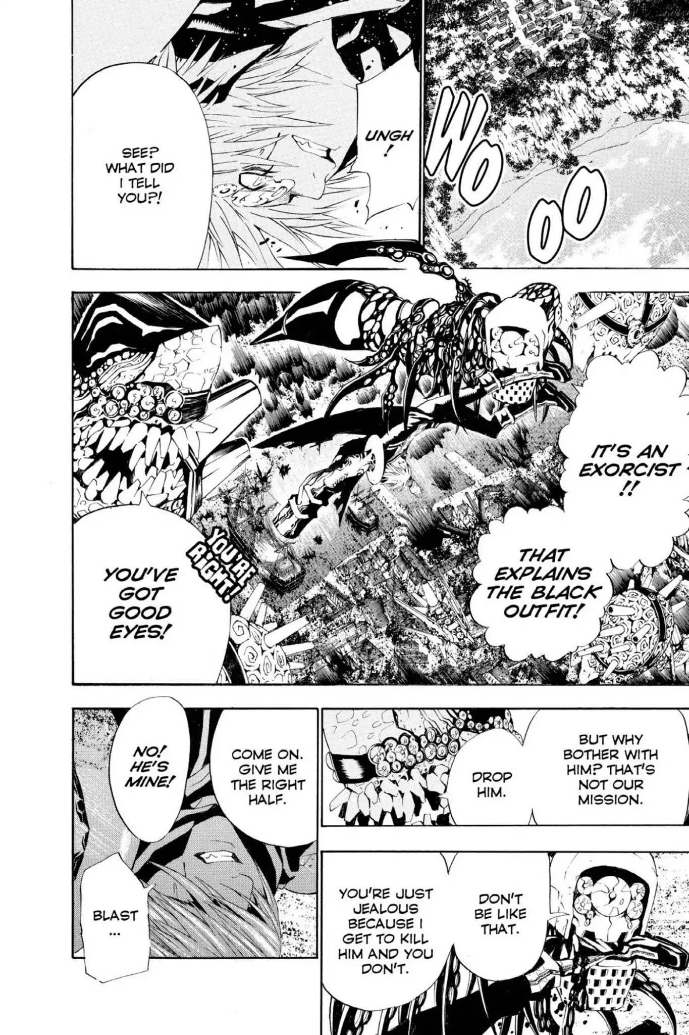 D.Gray-man Chapter 47 page 14 - Chapter 47: Vol.6 The 47th Night: Point of the Attack