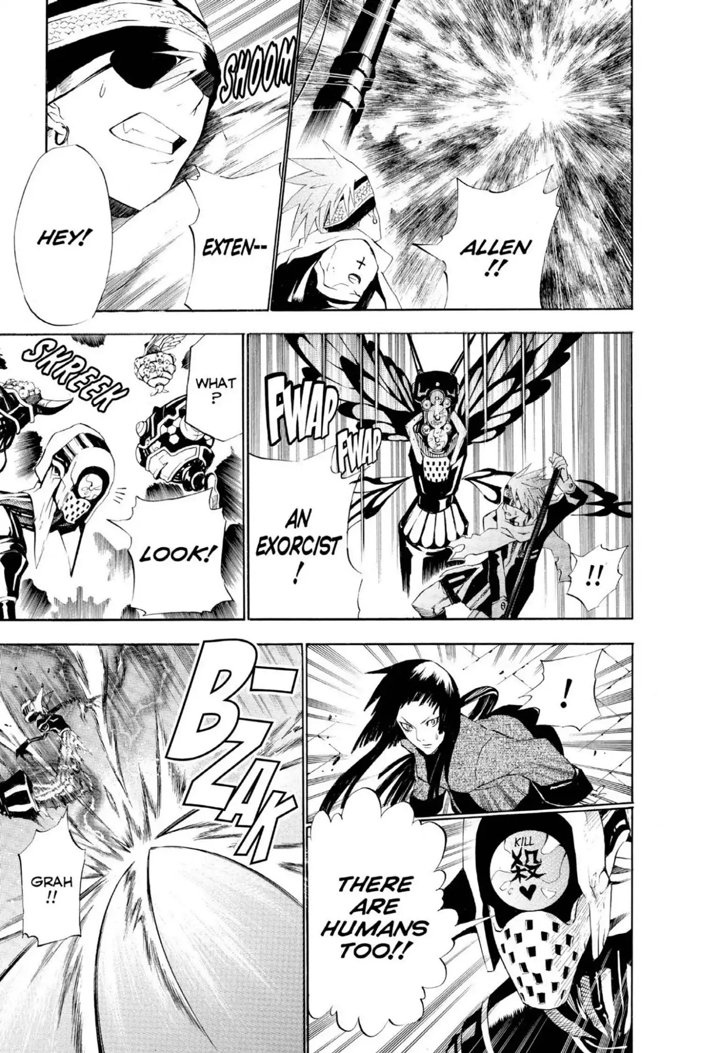 D.Gray-man Chapter 47 page 15 - Chapter 47: Vol.6 The 47th Night: Point of the Attack
