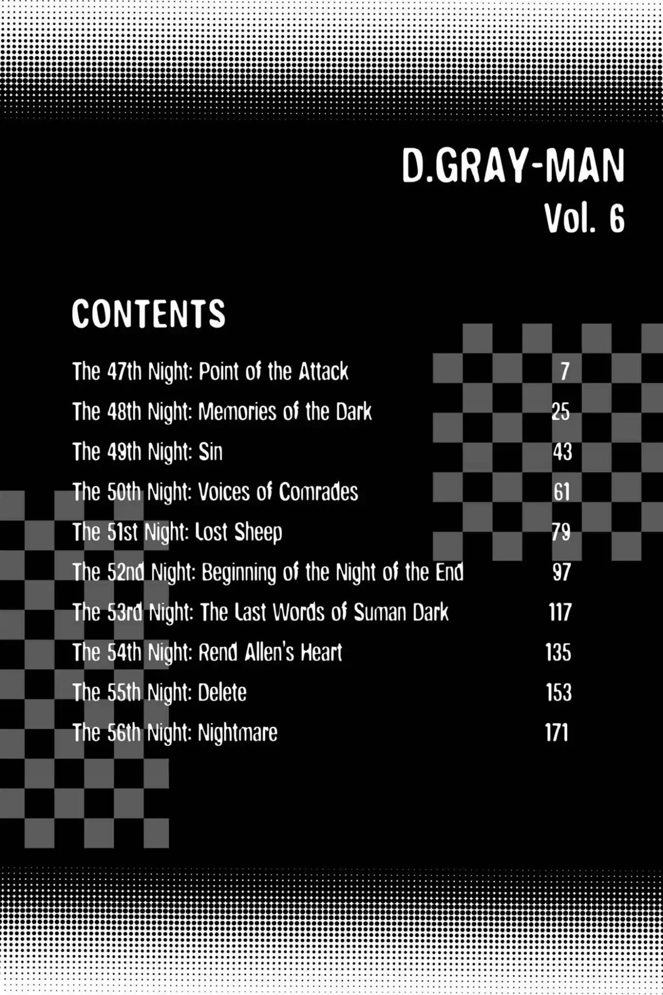 D.Gray-man Chapter 47 page 7 - Chapter 47: Vol.6 The 47th Night: Point of the Attack