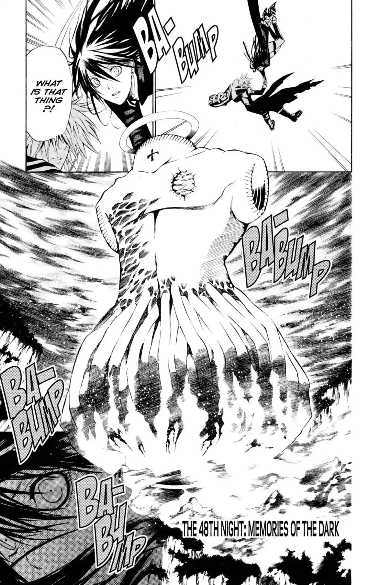 D.Gray-man Chapter 48 page 1 - Chapter 48: Vol.6 The 48th Night: Memories of the Dark