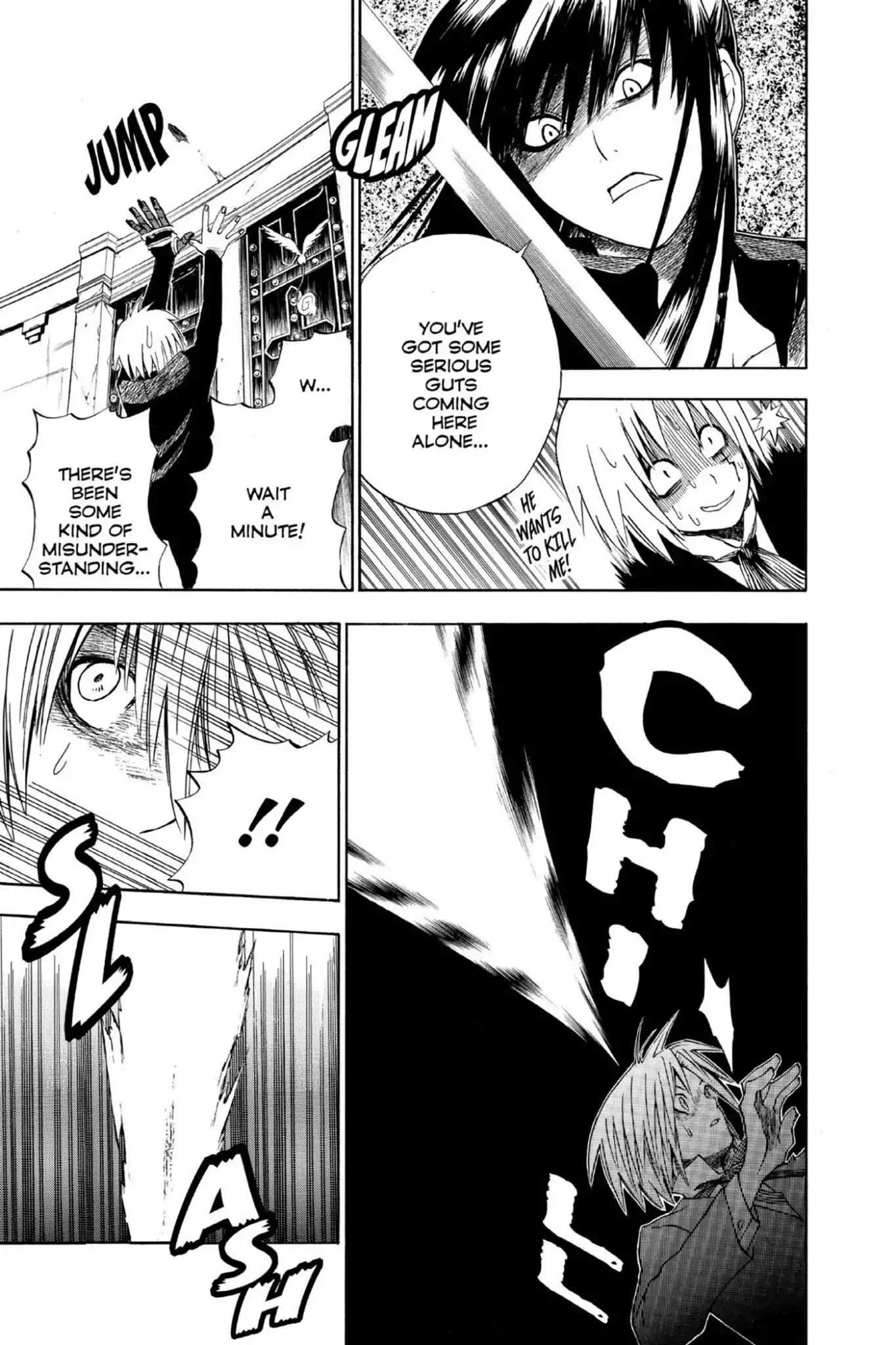 D.Gray-man Chapter 5 page 11 - Chapter 5: Vol.1 The 5th Night: The Black Order