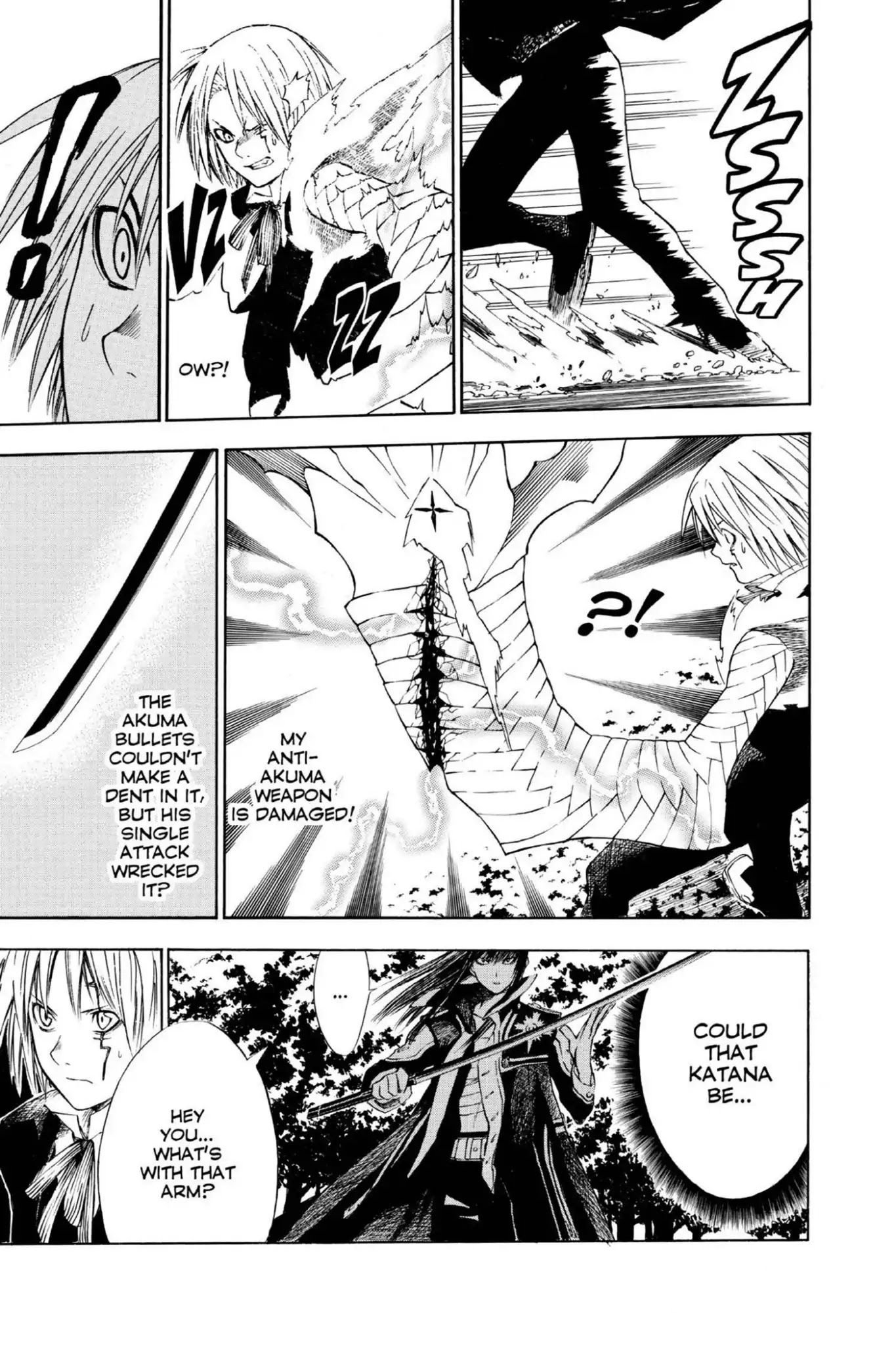 D.Gray-man Chapter 5 page 13 - Chapter 5: Vol.1 The 5th Night: The Black Order