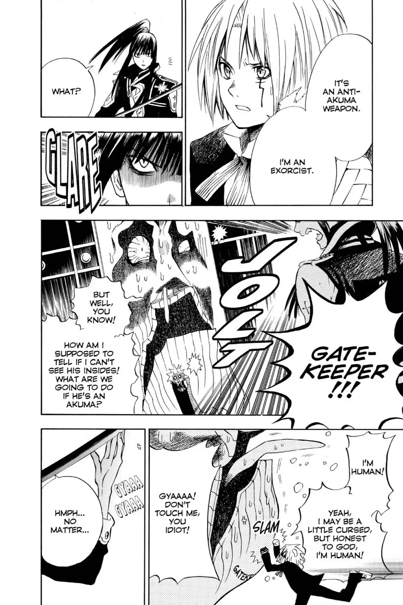 D.Gray-man Chapter 5 page 14 - Chapter 5: Vol.1 The 5th Night: The Black Order