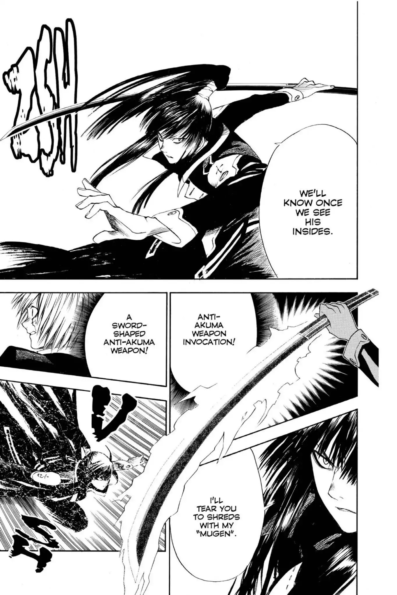 D.Gray-man Chapter 5 page 15 - Chapter 5: Vol.1 The 5th Night: The Black Order