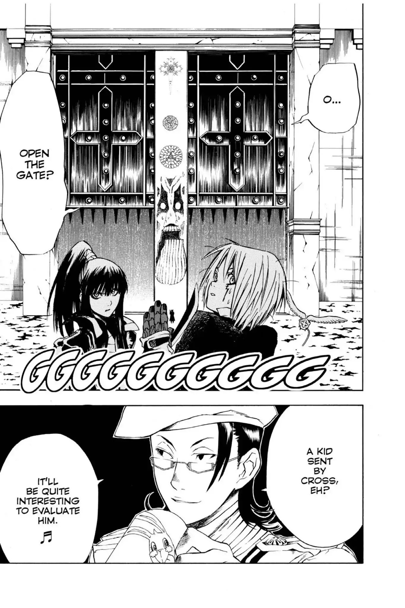 D.Gray-man Chapter 5 page 19 - Chapter 5: Vol.1 The 5th Night: The Black Order