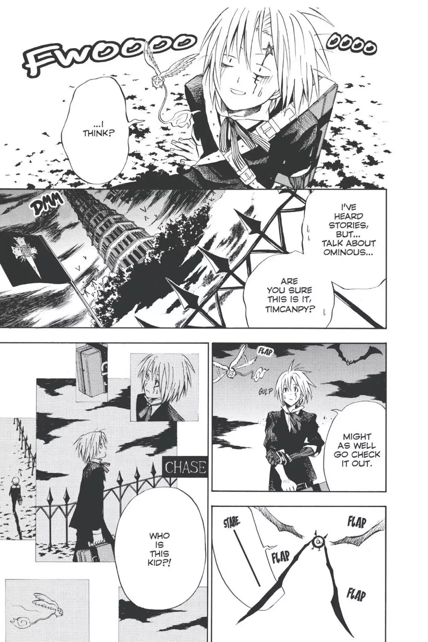 D.Gray-man Chapter 5 page 3 - Chapter 5: Vol.1 The 5th Night: The Black Order